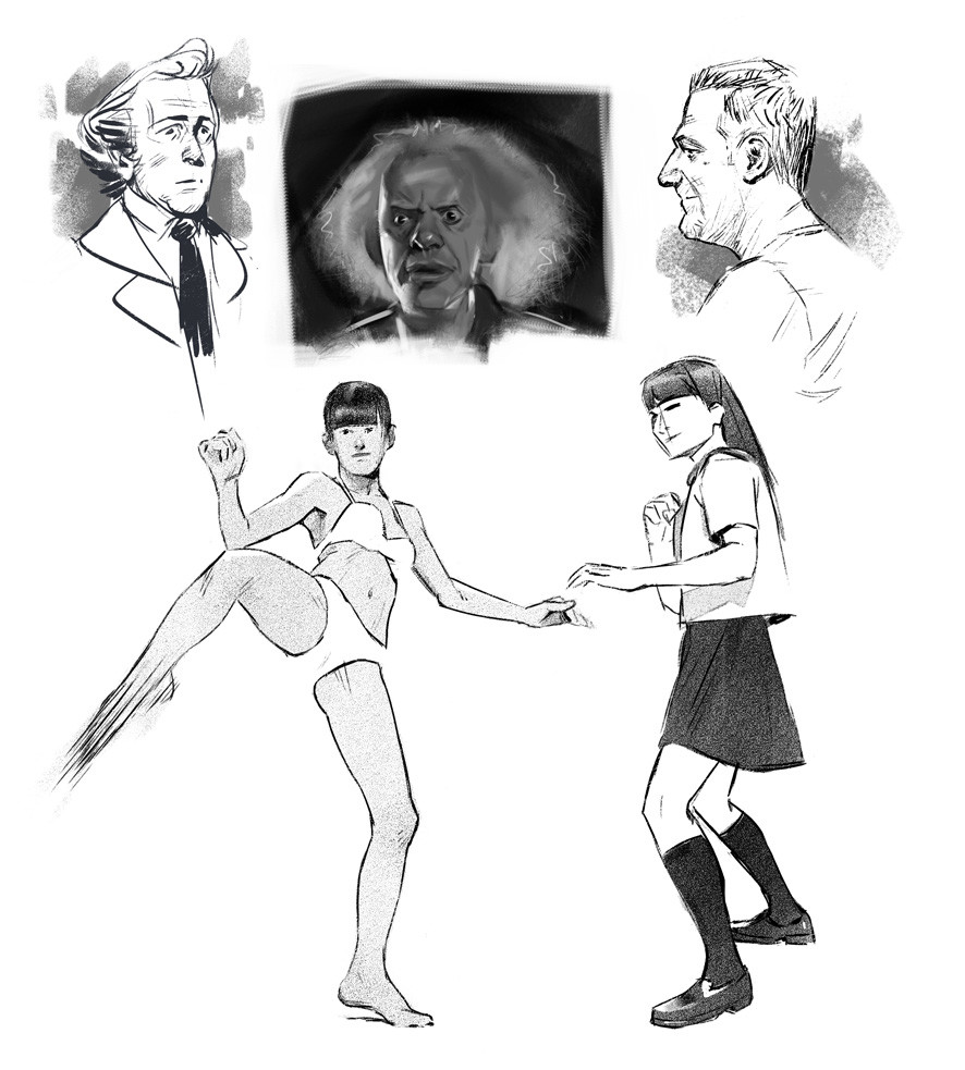 warm up sketches
