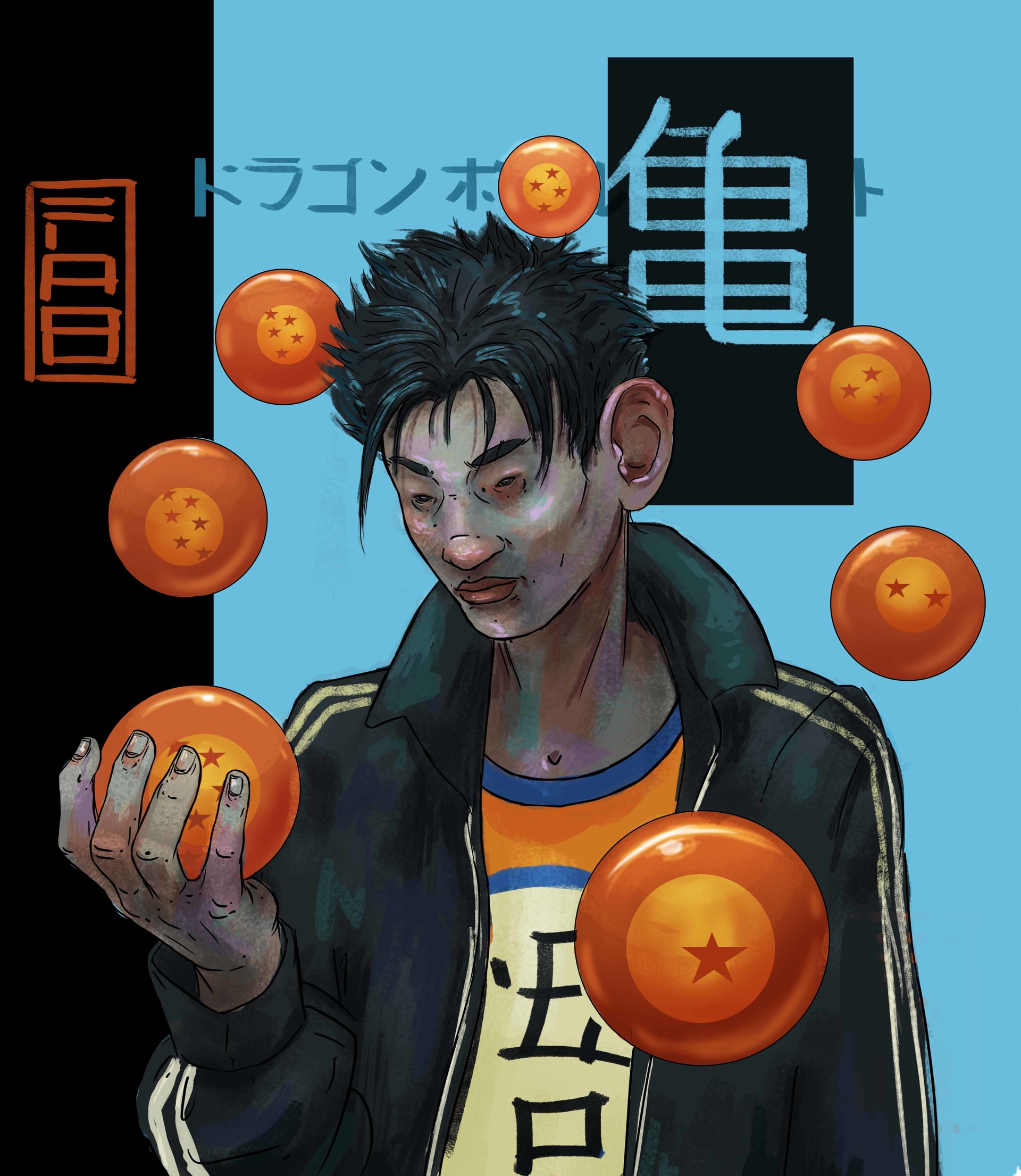 ArtStation Sick goku