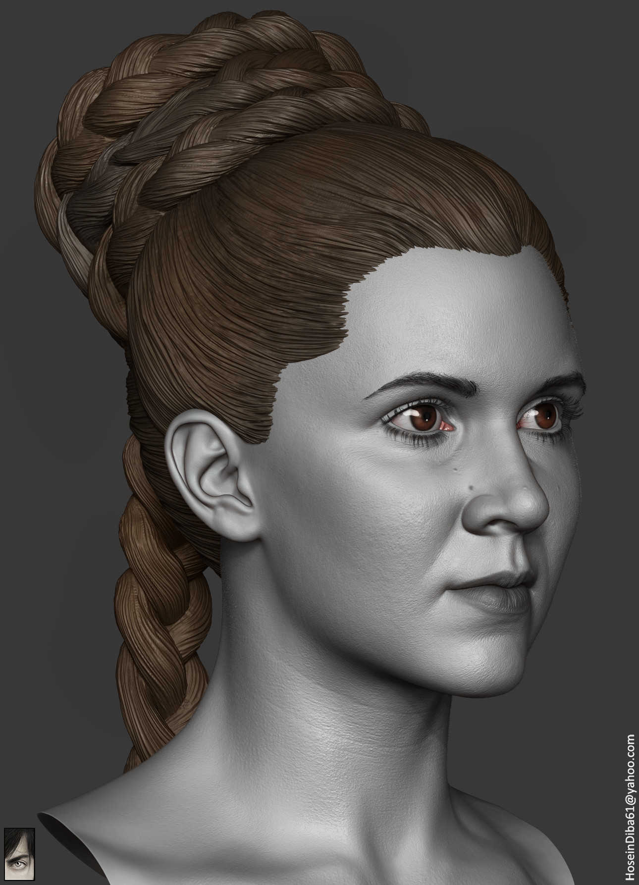 princess leia gentle giant statue