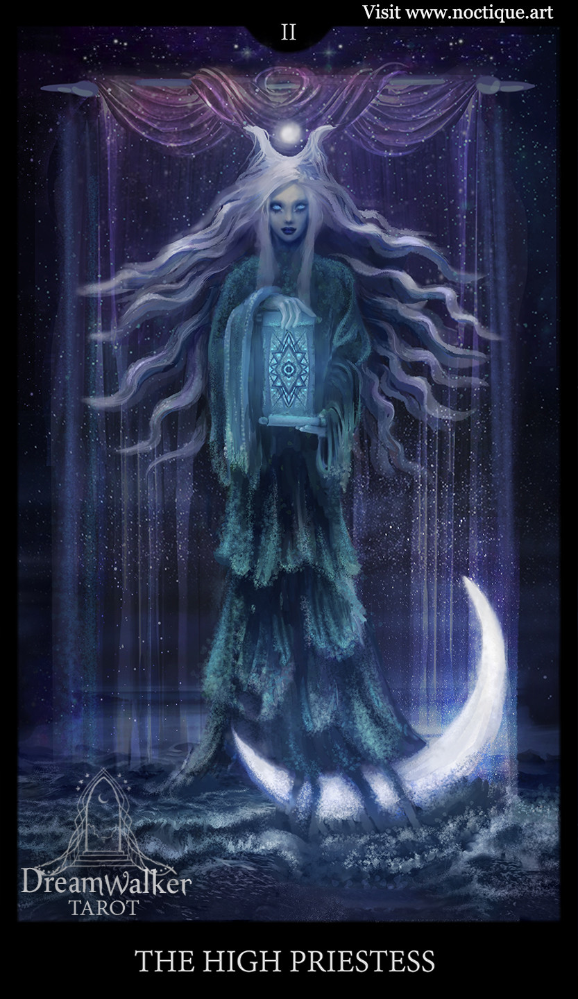 Resultado de imagem para the high priestess tarot card