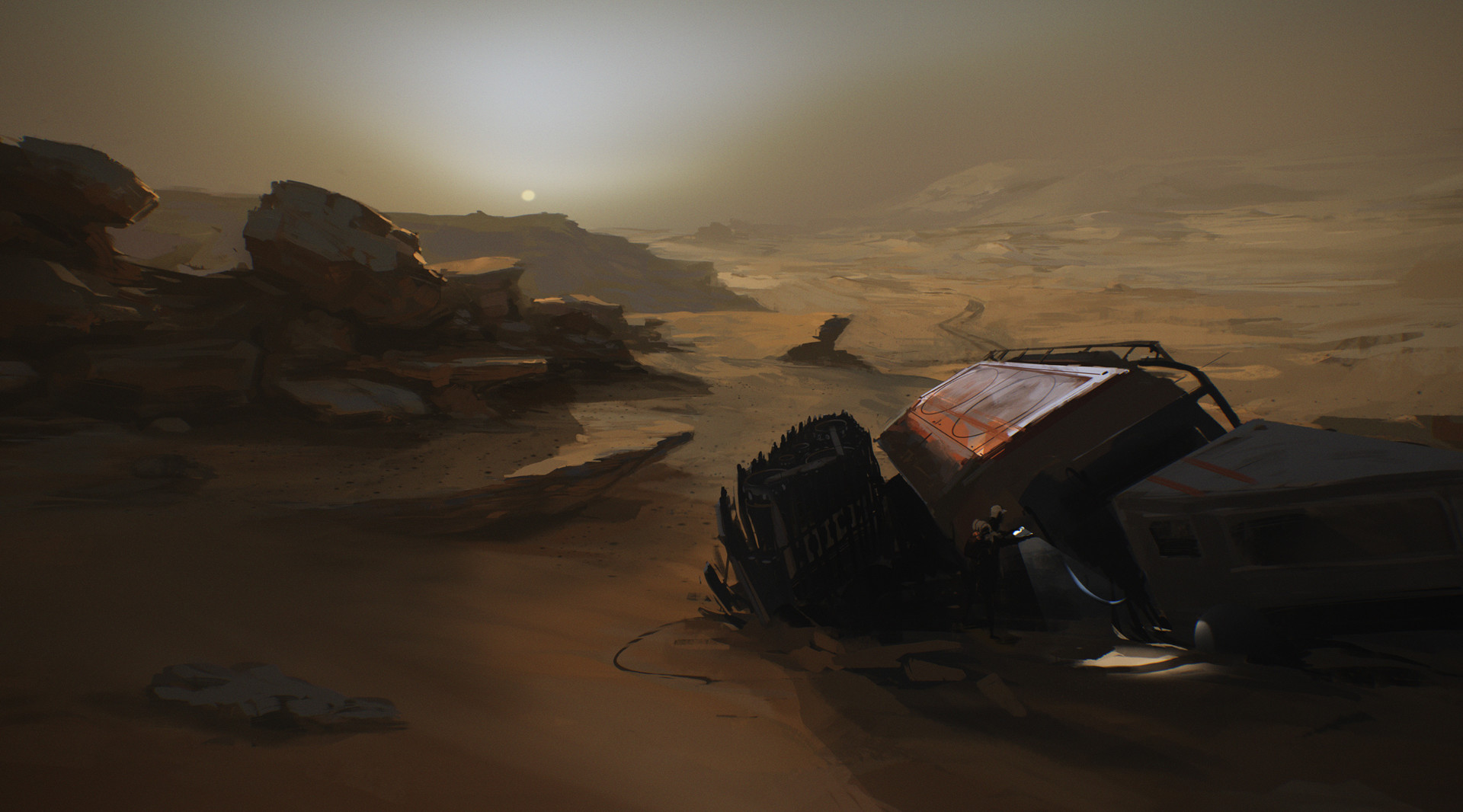 Anselm Zielonka - Mittag, 22. Jahrhundert / Мир Полудня