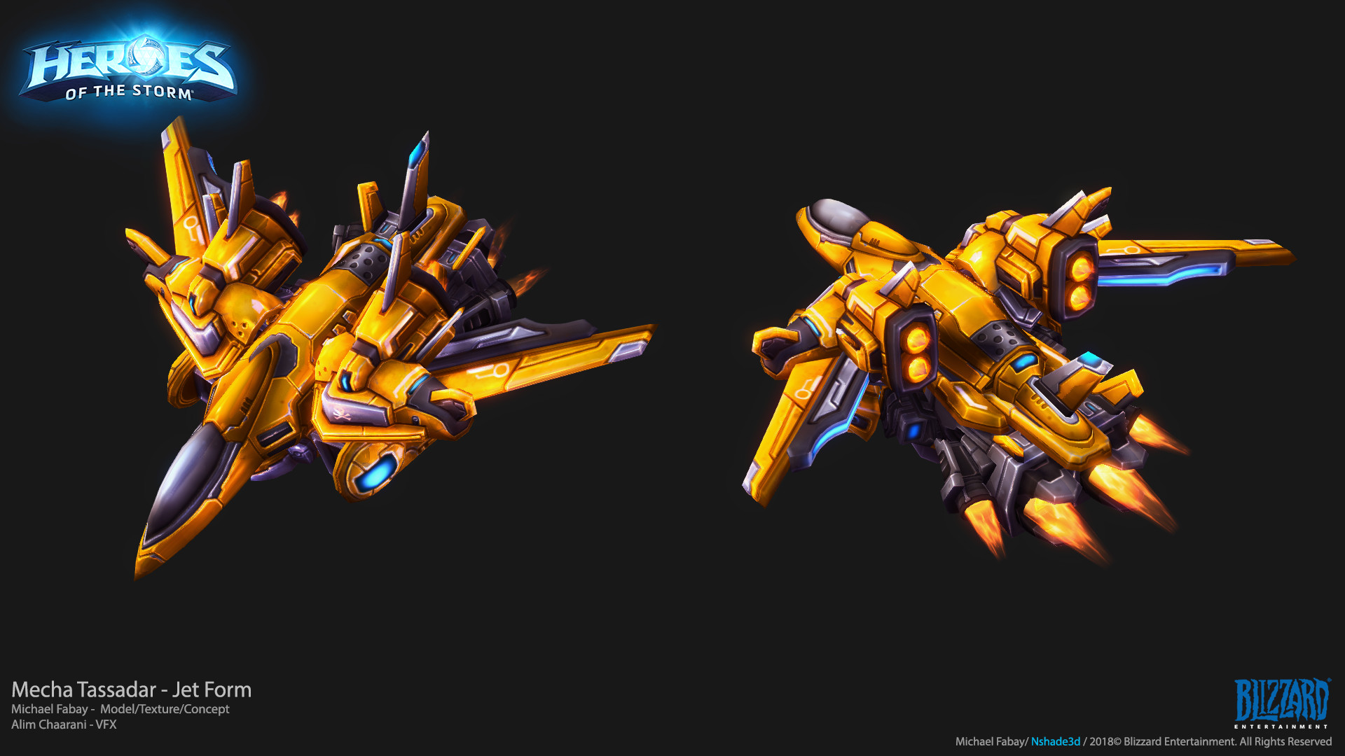 Michael Fabay - Heroes of the Storm - Mecha Tassadar
