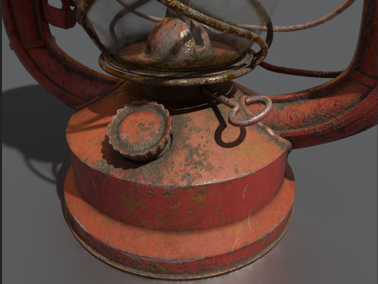 Lamp - FirstSteps on substance Painter #1
