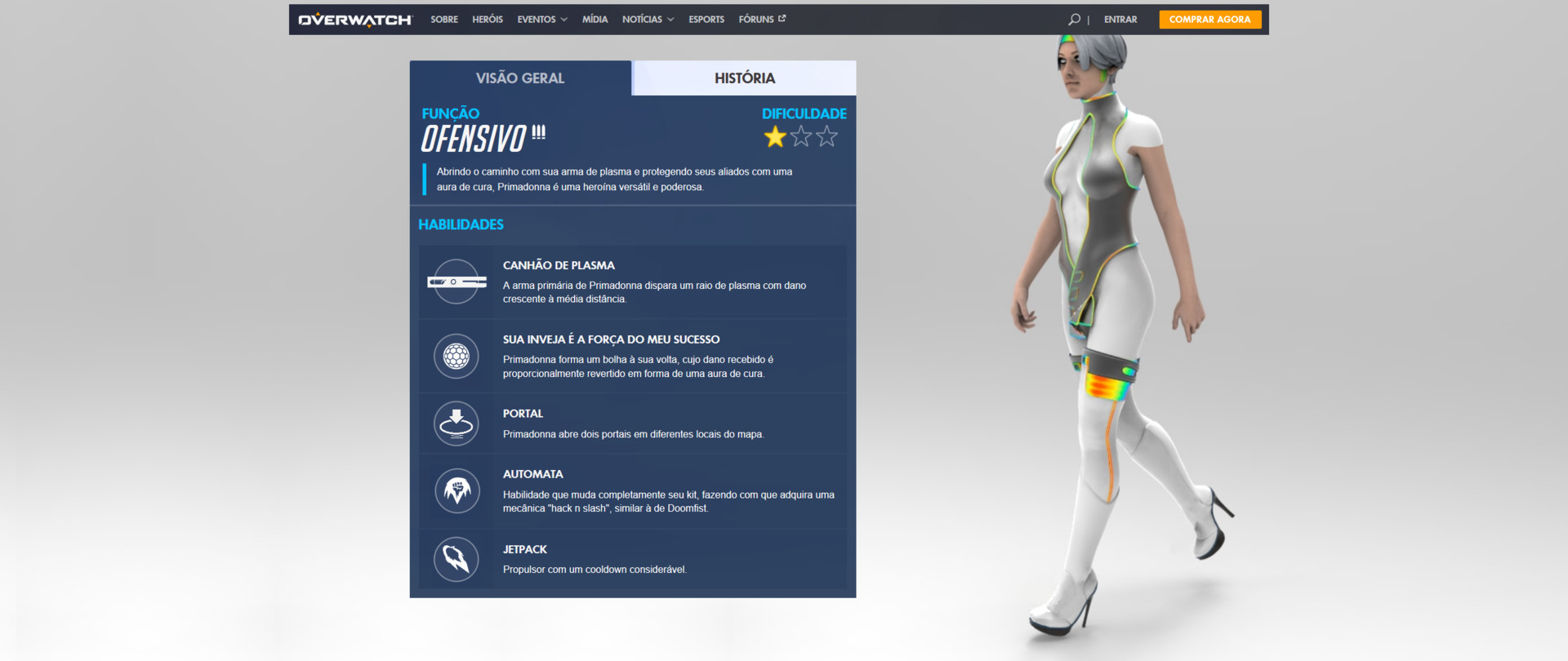 Artstation Primadonna Overwatch Concept Roberta Fernandes