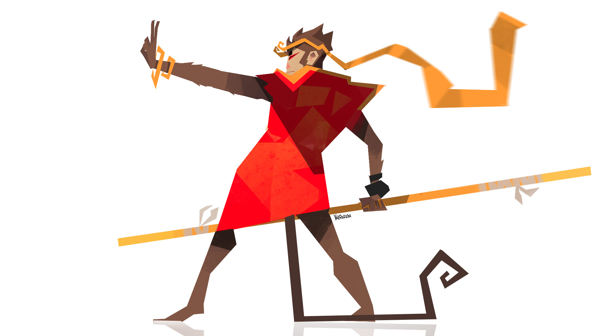 Artstation Sun Wukong Hector Chapoy