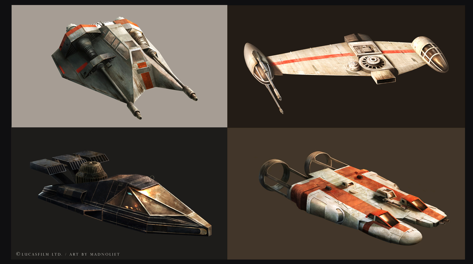 Star Wars ships