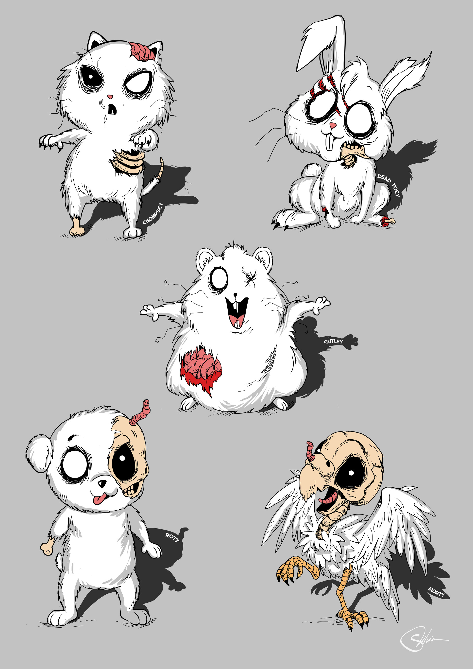 ArtStation Pet Zombies