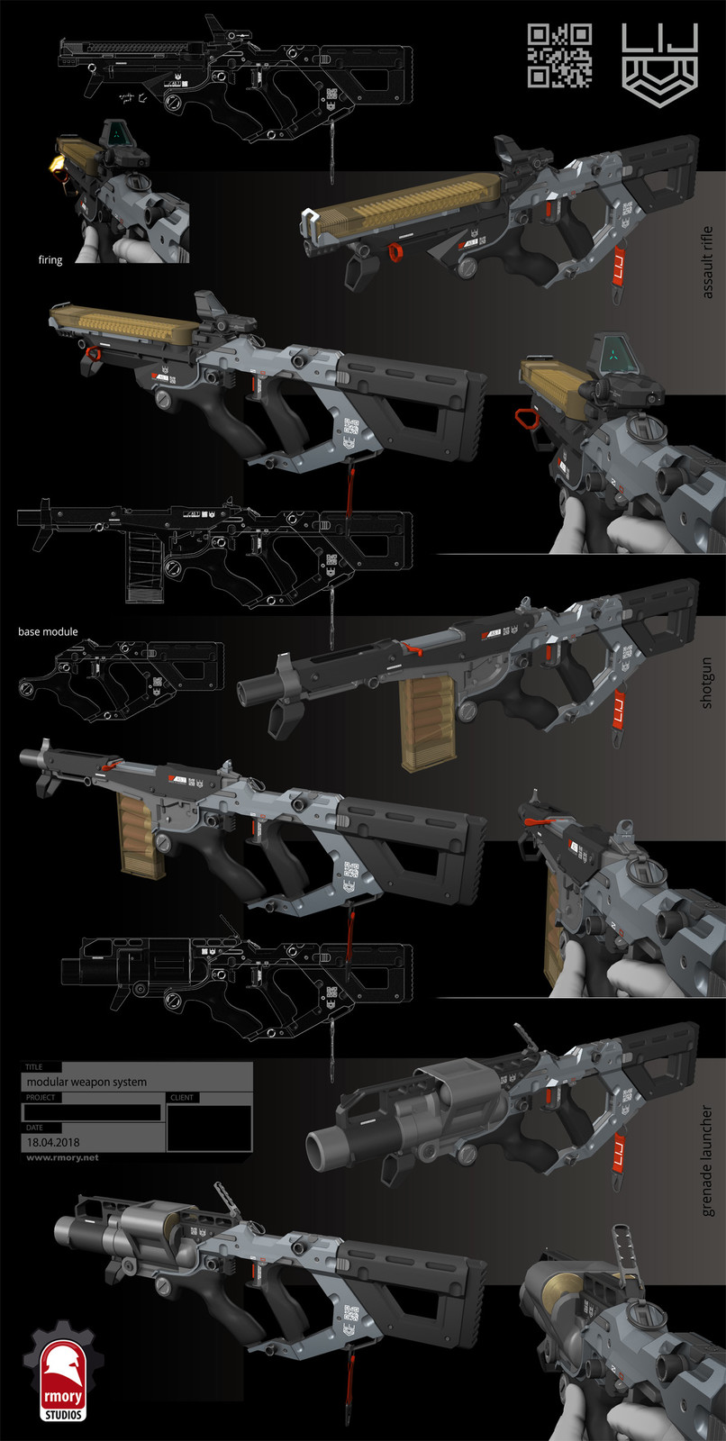 Modular Weapon System - rmory studios
