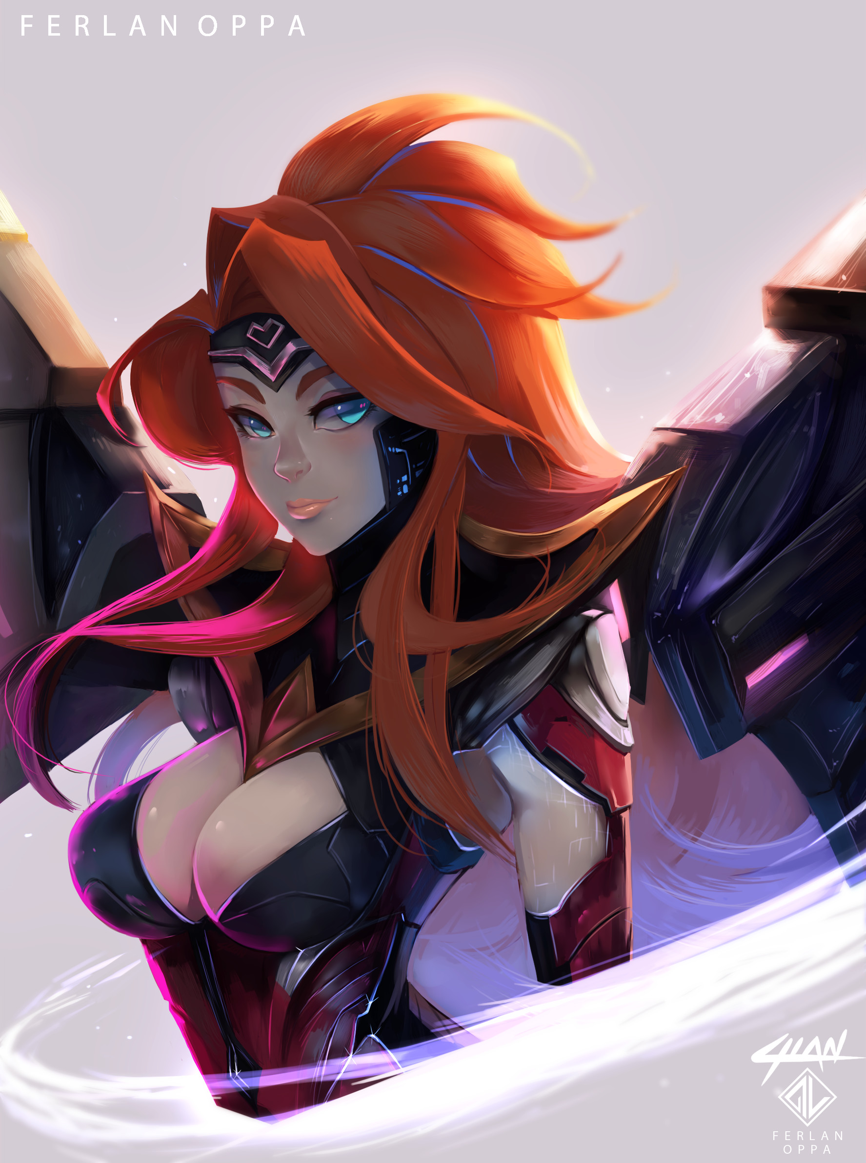 Artstation Gun Goddess Miss Fortune Fanart Ferlan Mosong