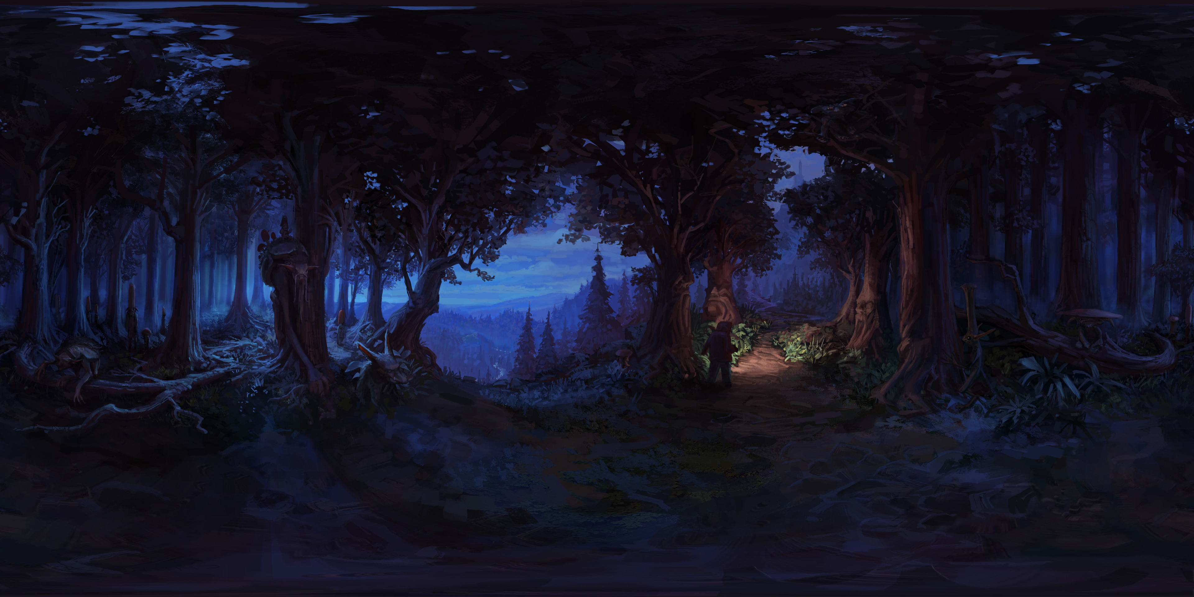 Living Woods by Chris Karbach (360° version in comments) : r ...