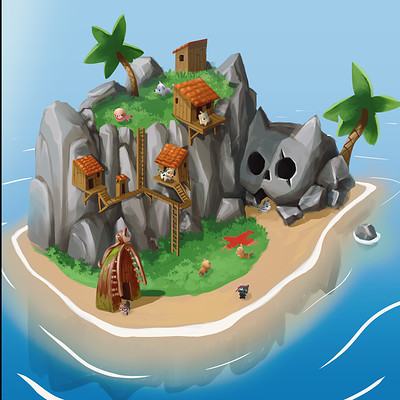 Pet Paradise Island Concept Art