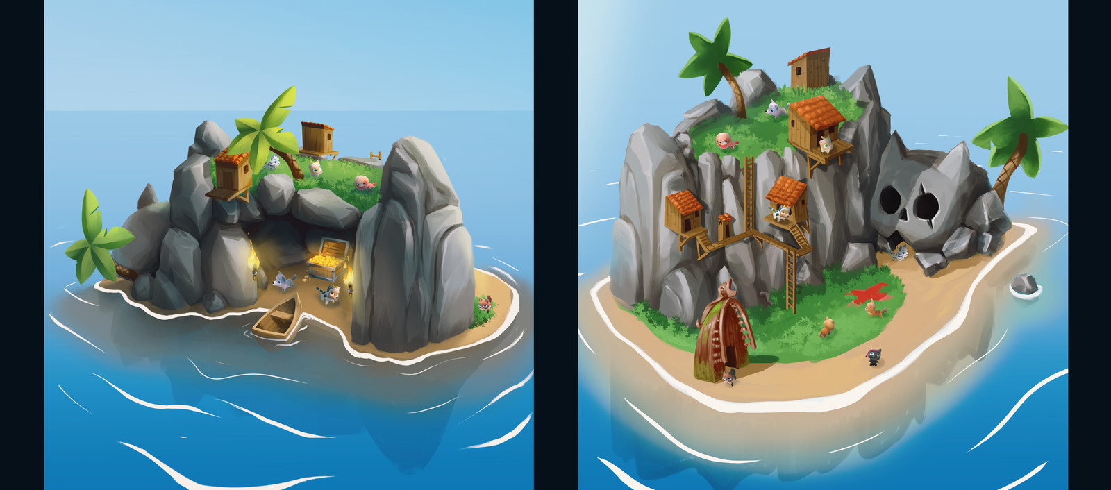 Pet Paradise Island Concept Art