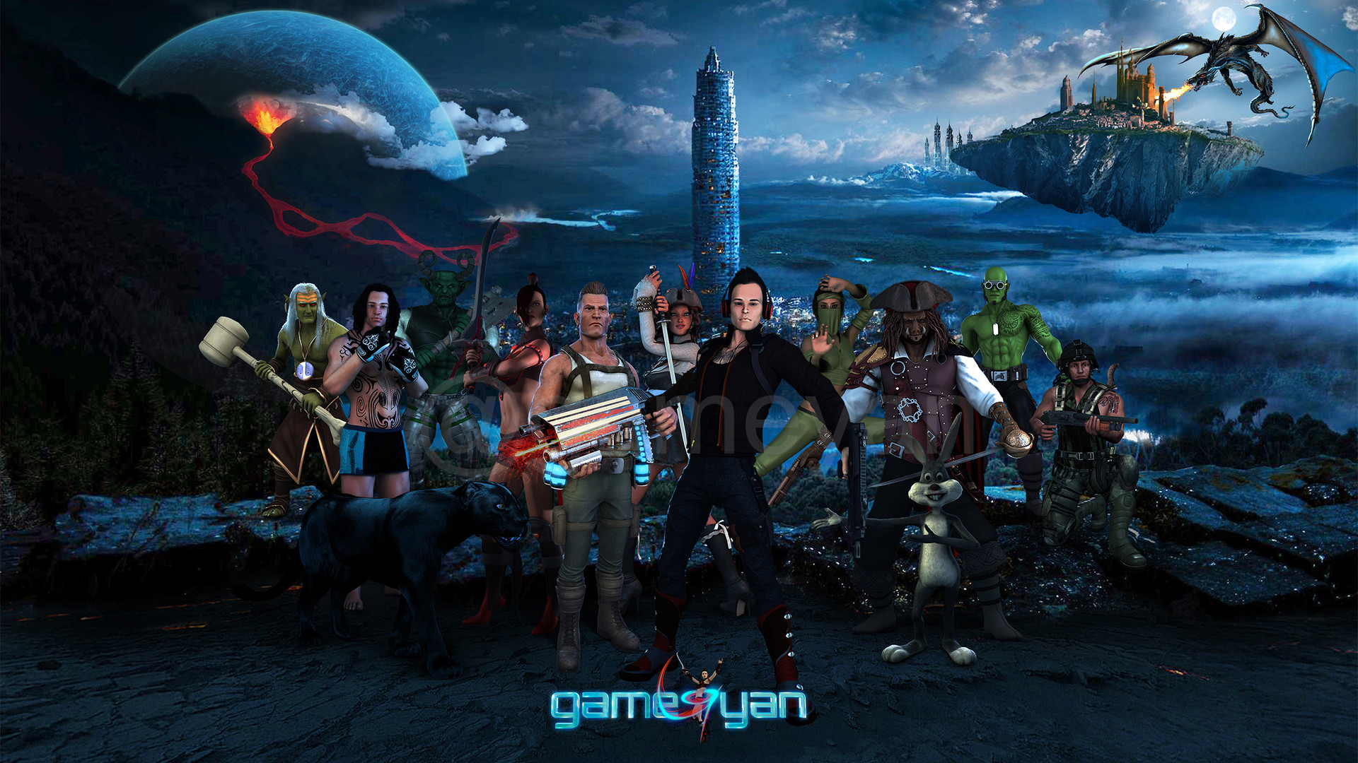Artstation Gameyan Game Development Companies 3d Animation