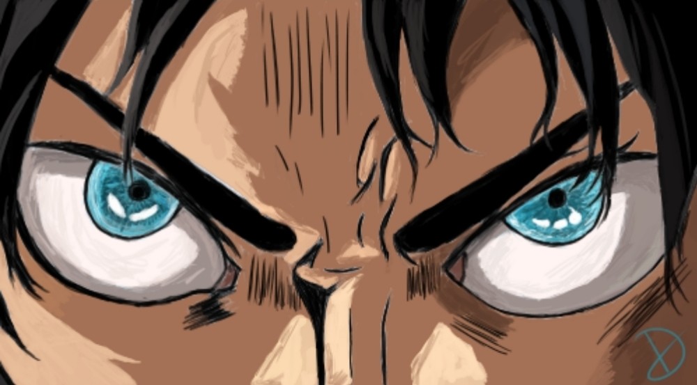 Artstation Eren Yeager Shingeki No Kyojin Attack On