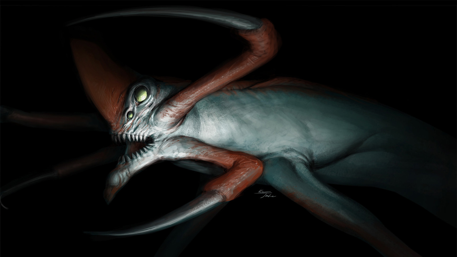 Reaper Leviathan  Subnautica creatures, Leviathan, Concept art characters