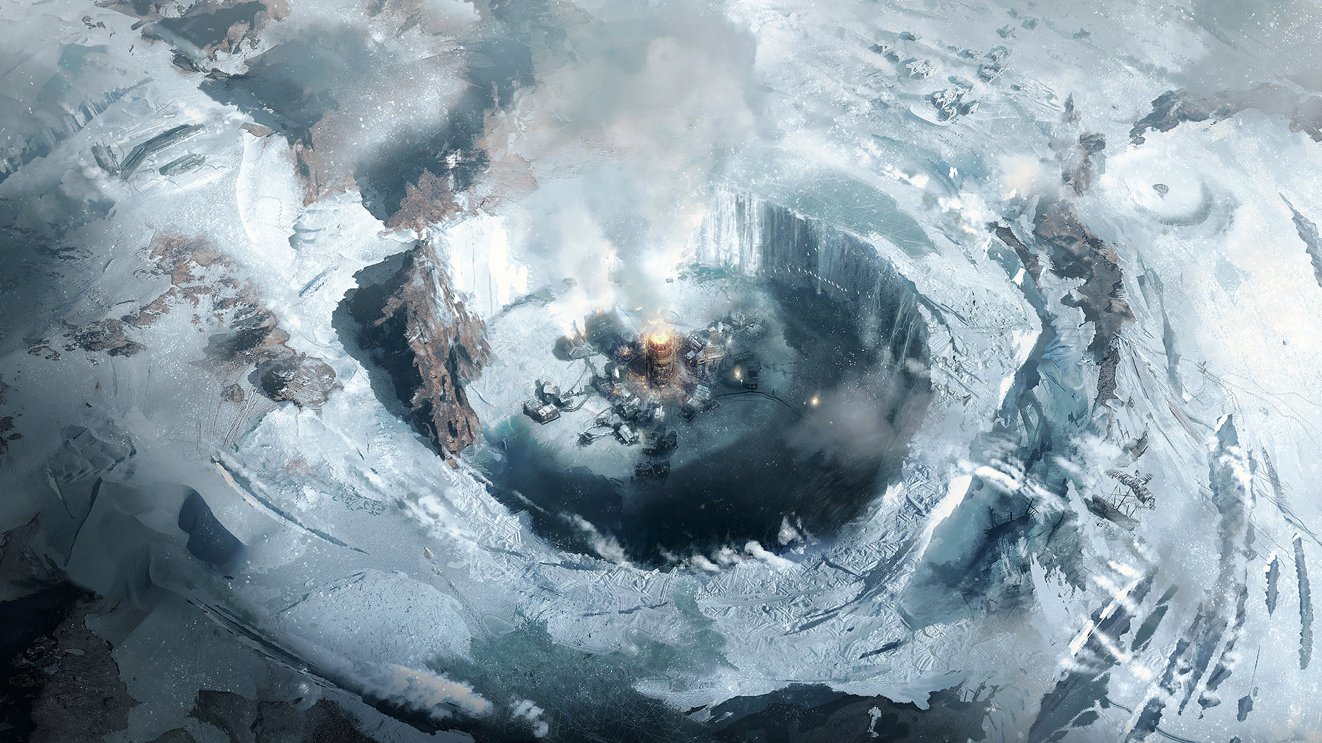 Artstation Frostpunk Game Map Concepts Jakub Kowalczyk Hd wallpapers and background images. artstation frostpunk game map