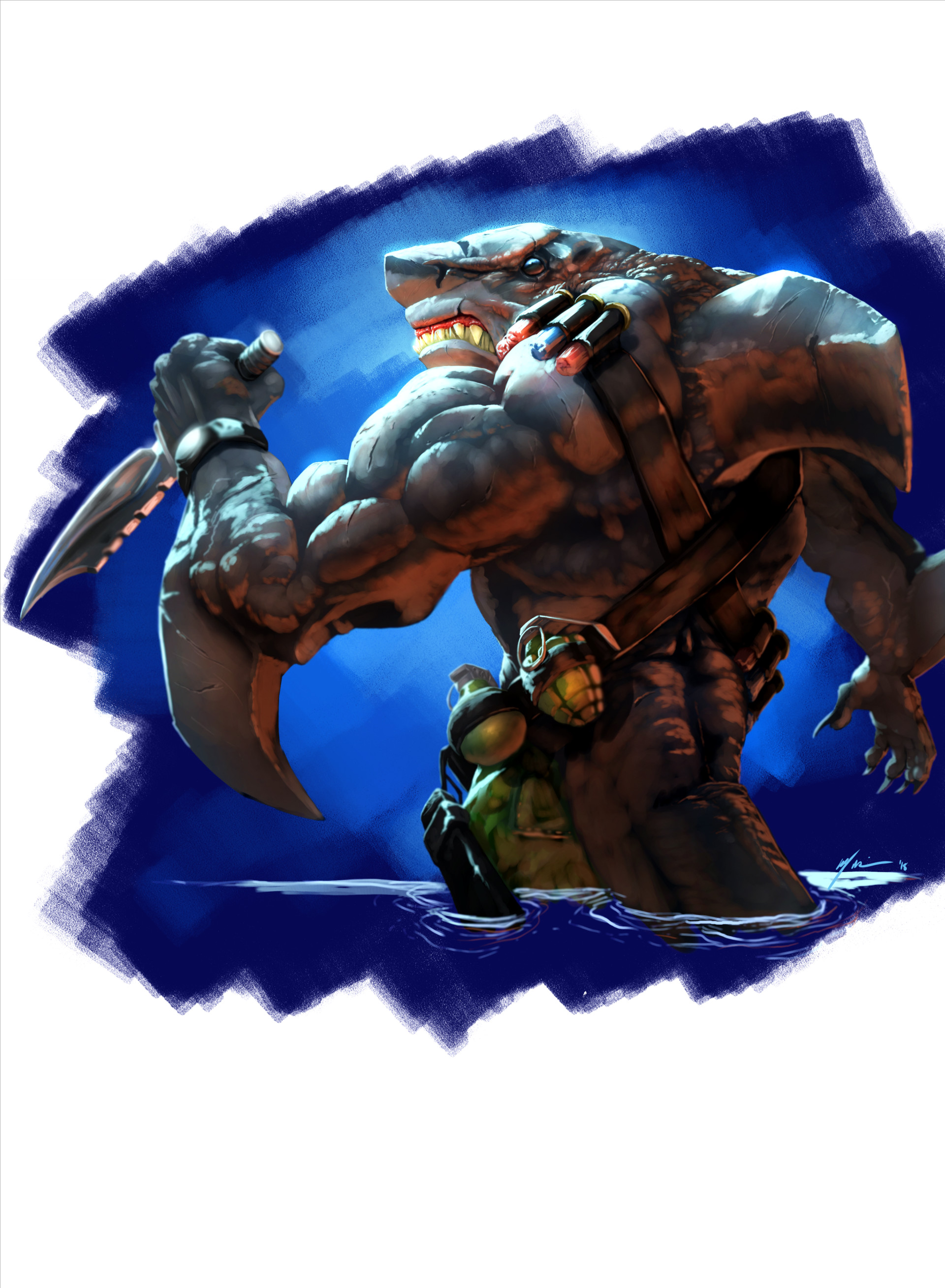 ArtStation Shark Commando
