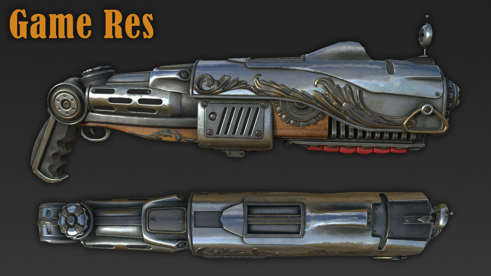 Game Res Mesh - ~12K Tris
