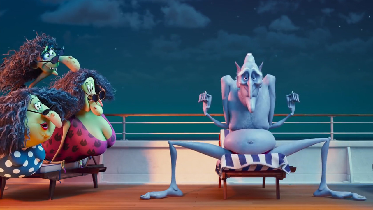 Artstation Hotel Transylvania 3 Witches James Chan Summer vacation, cruising into theaters next summer! hotel transylvania 3 witches james chan