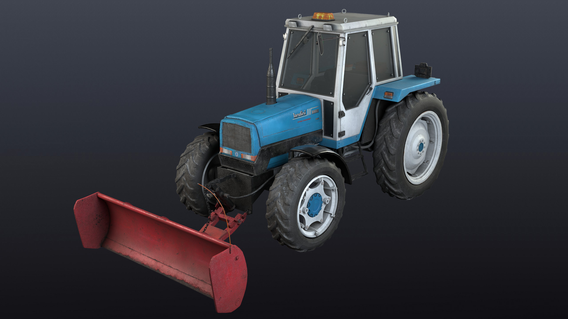 ArtStation Tractor / Tracteur Landini 8880