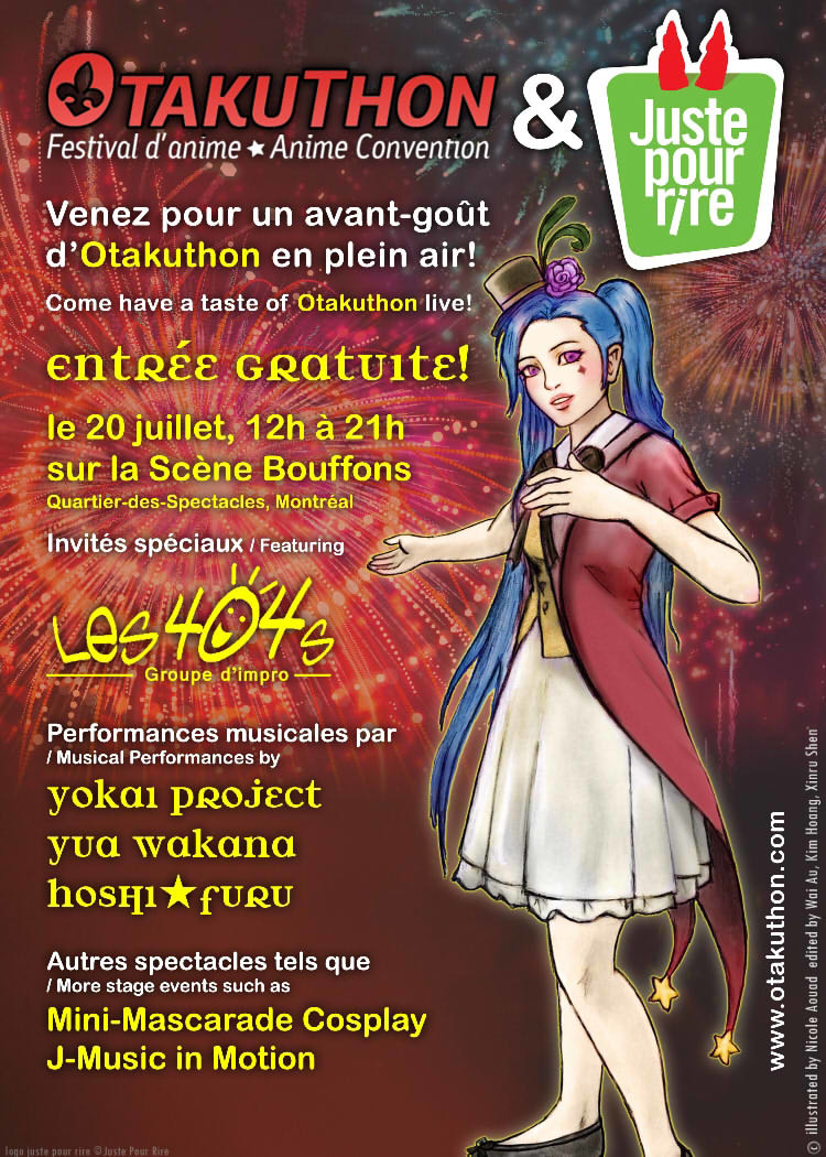 Artstation Otakuthon At Jfl Flyer 2013 Nicole Aouad