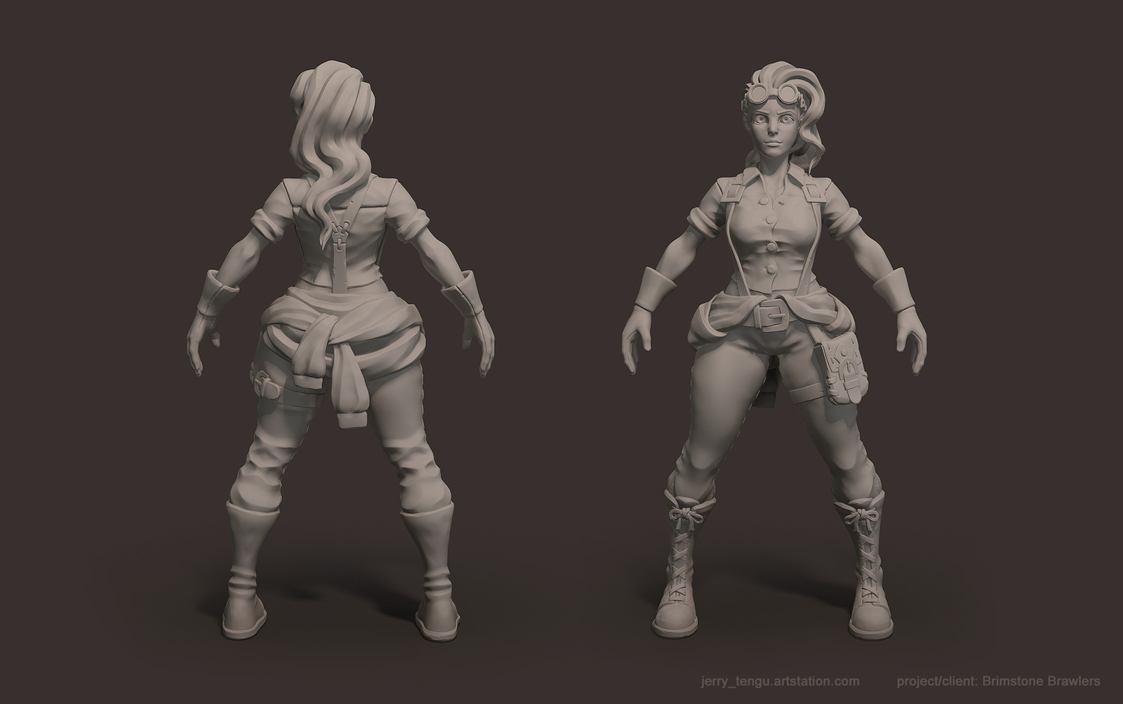 high poly sculpt