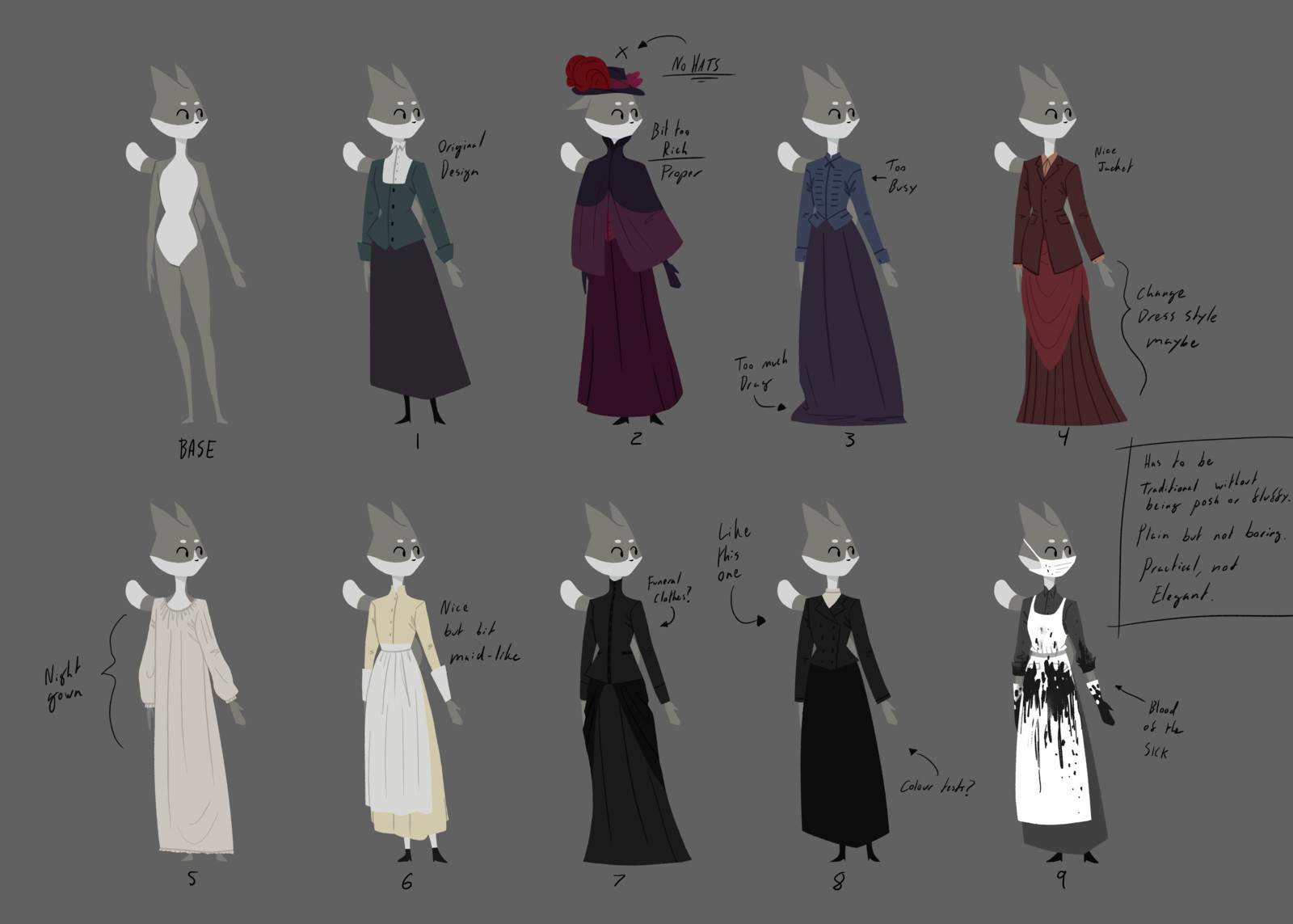 Costume exploration.