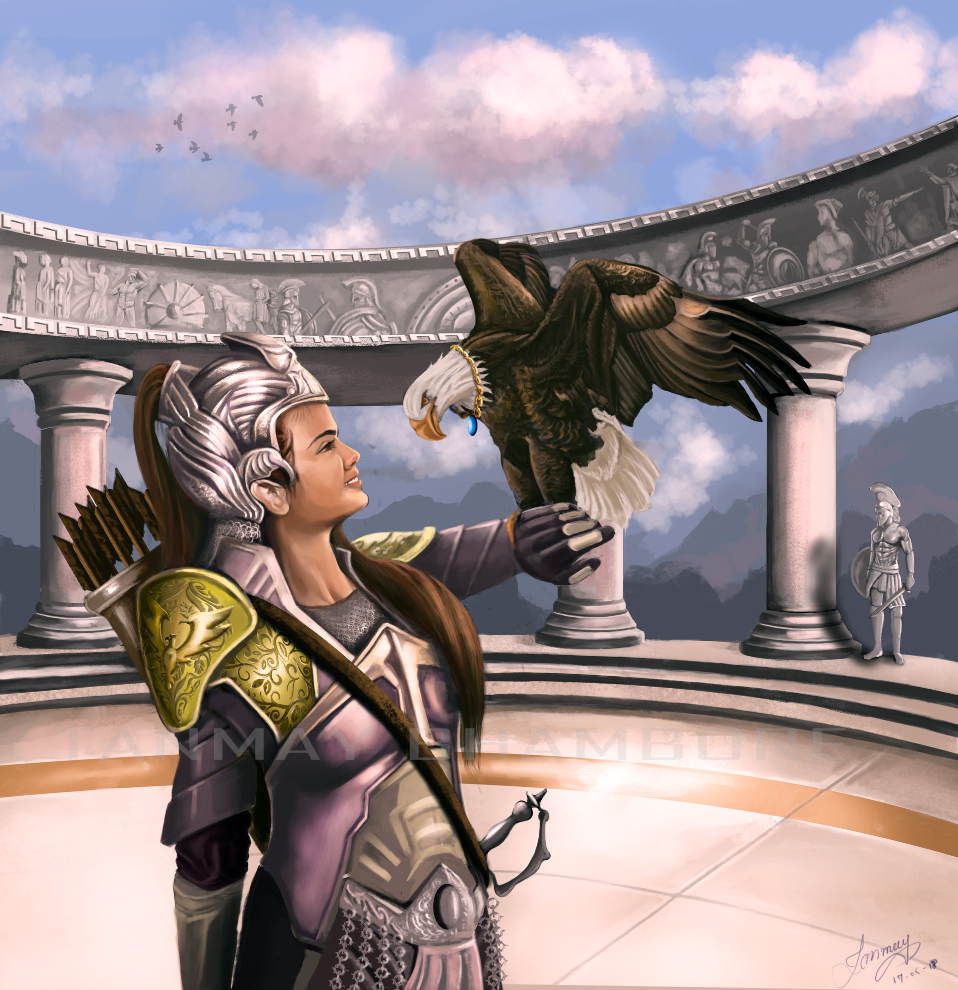 ArtStation Eagle of queen