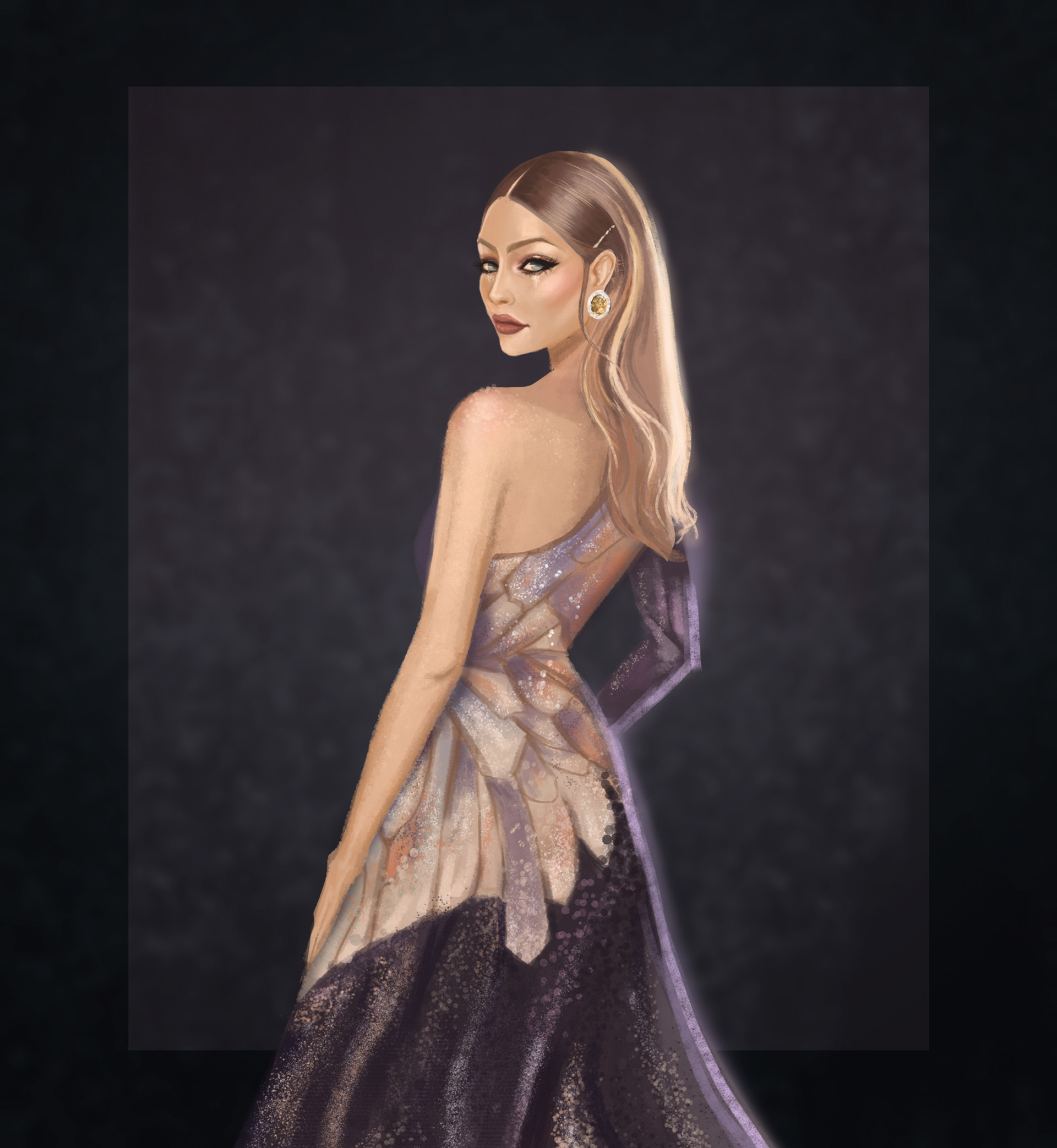 Gigi hadid met online gala 2018 dress