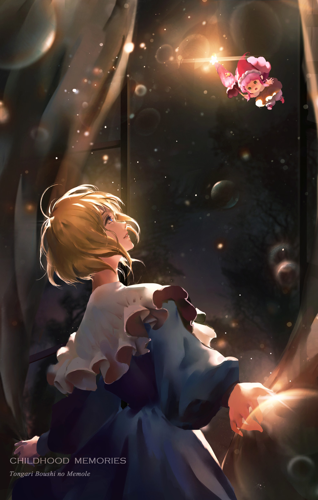 Get Wallpaper Artstation Tongari Boushi No Memole Chelsea Sun For iPhone Free