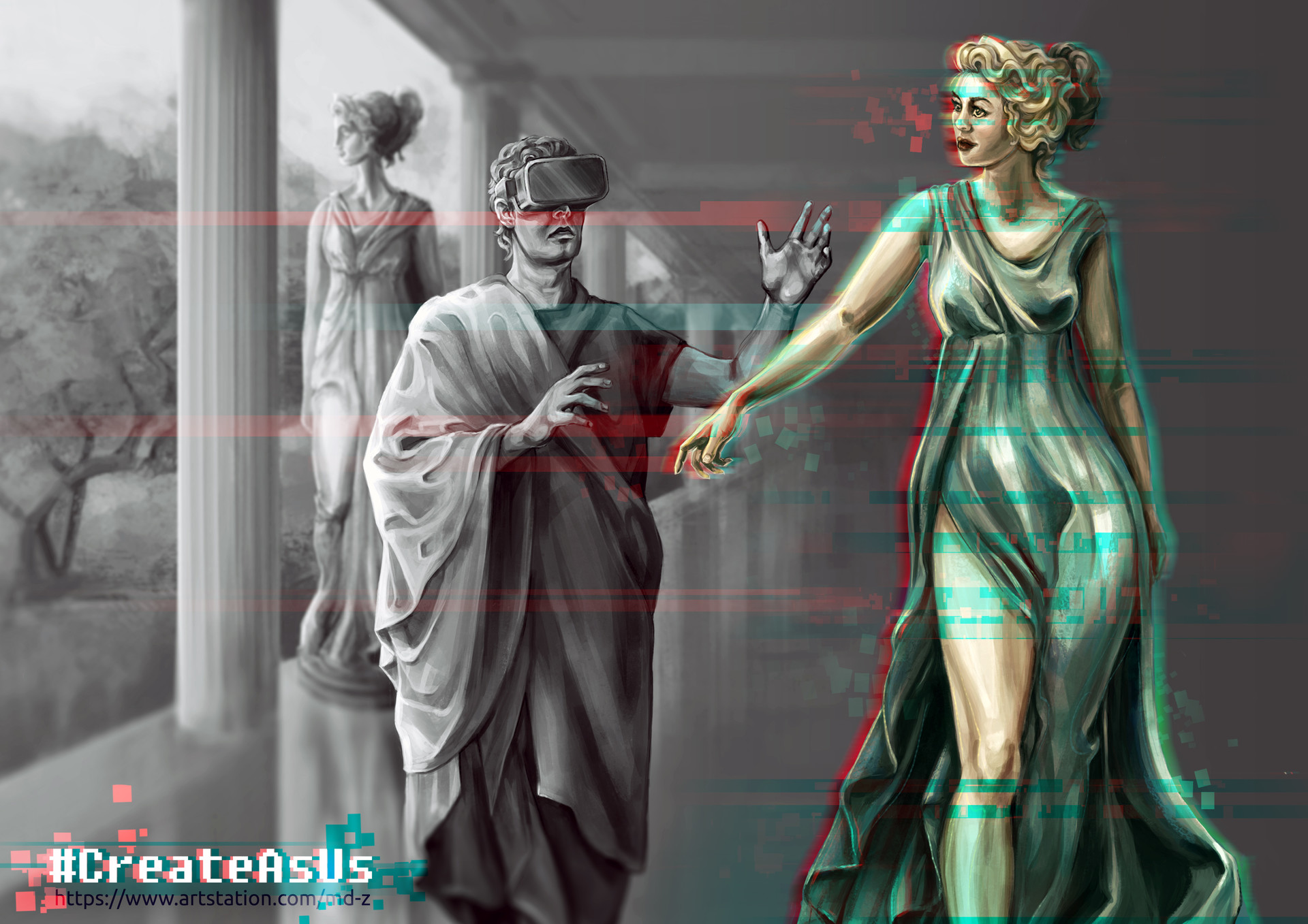 "The myth of Pygmalion and Galatea: Living in virtual ...