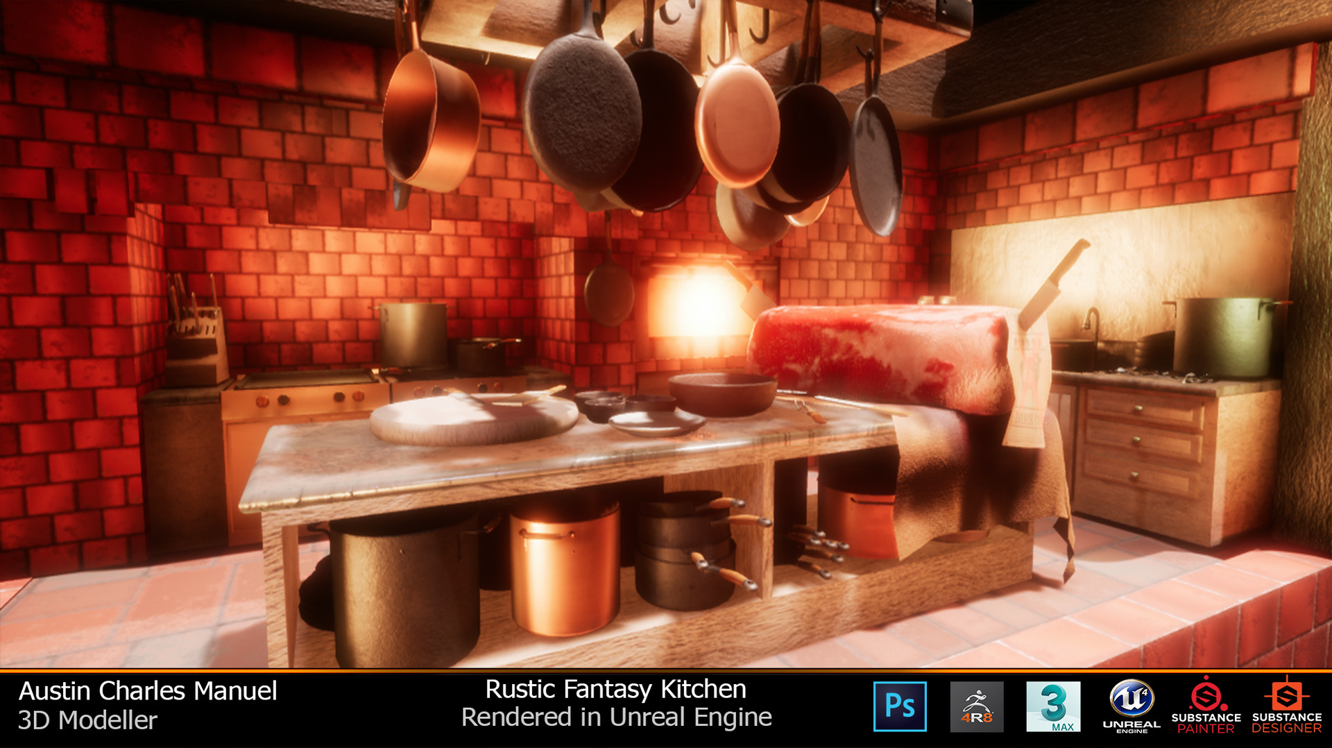 Artstation George Brown College Third Year Fantasy Kitchen