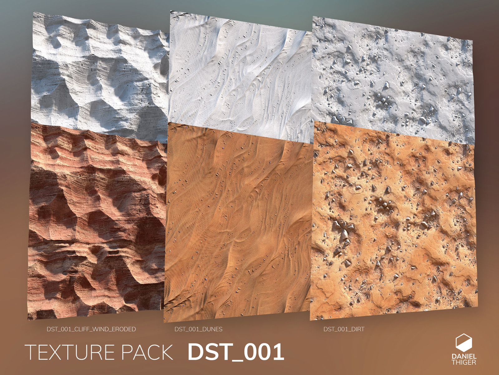 All of these textures are tileable, and some include exposed parameters for further customization. 
