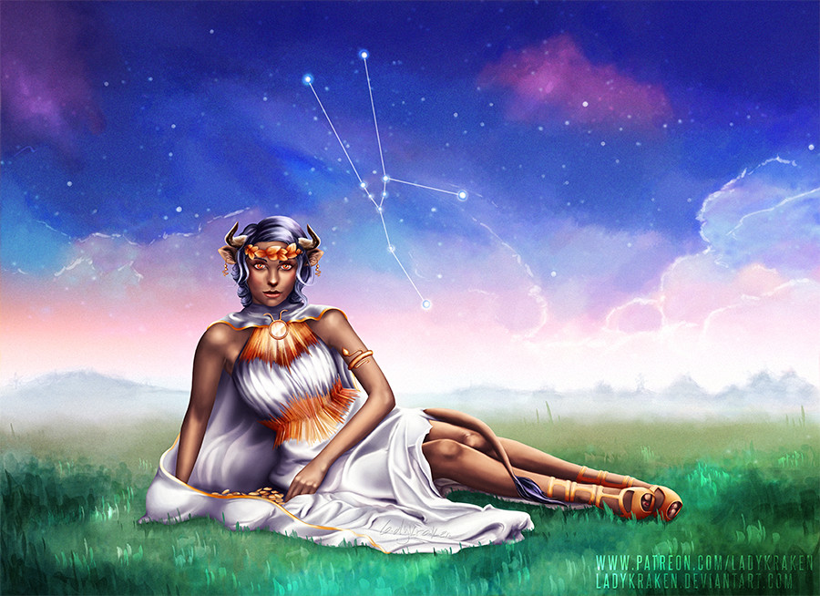 Ladykraken 12 Zodiac Ladies Fantasy Women Of The