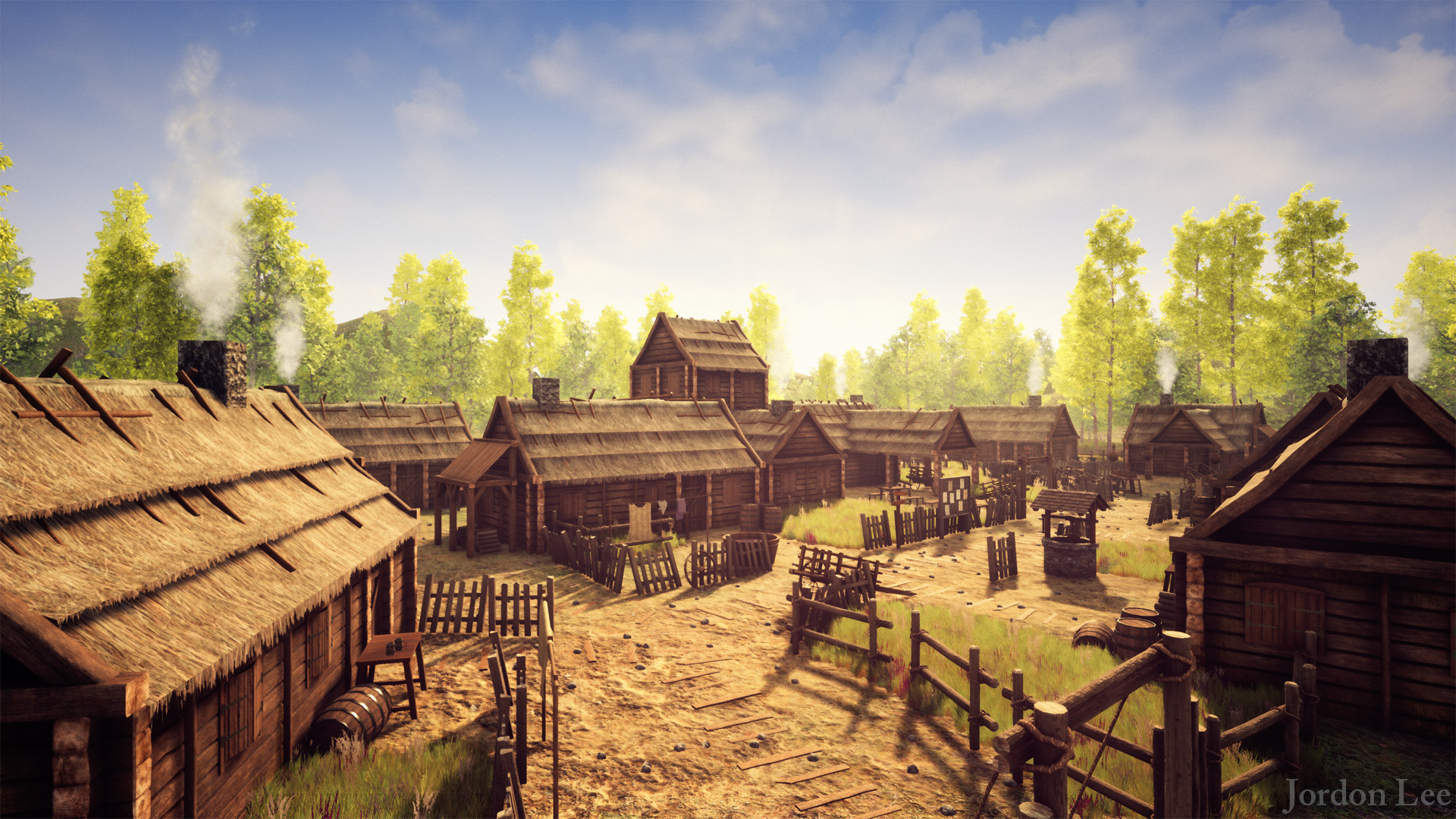 Featured image of post Medieval Fantasy Village Wallpaper Medieval fantasy village pp2 duf and obj texture included