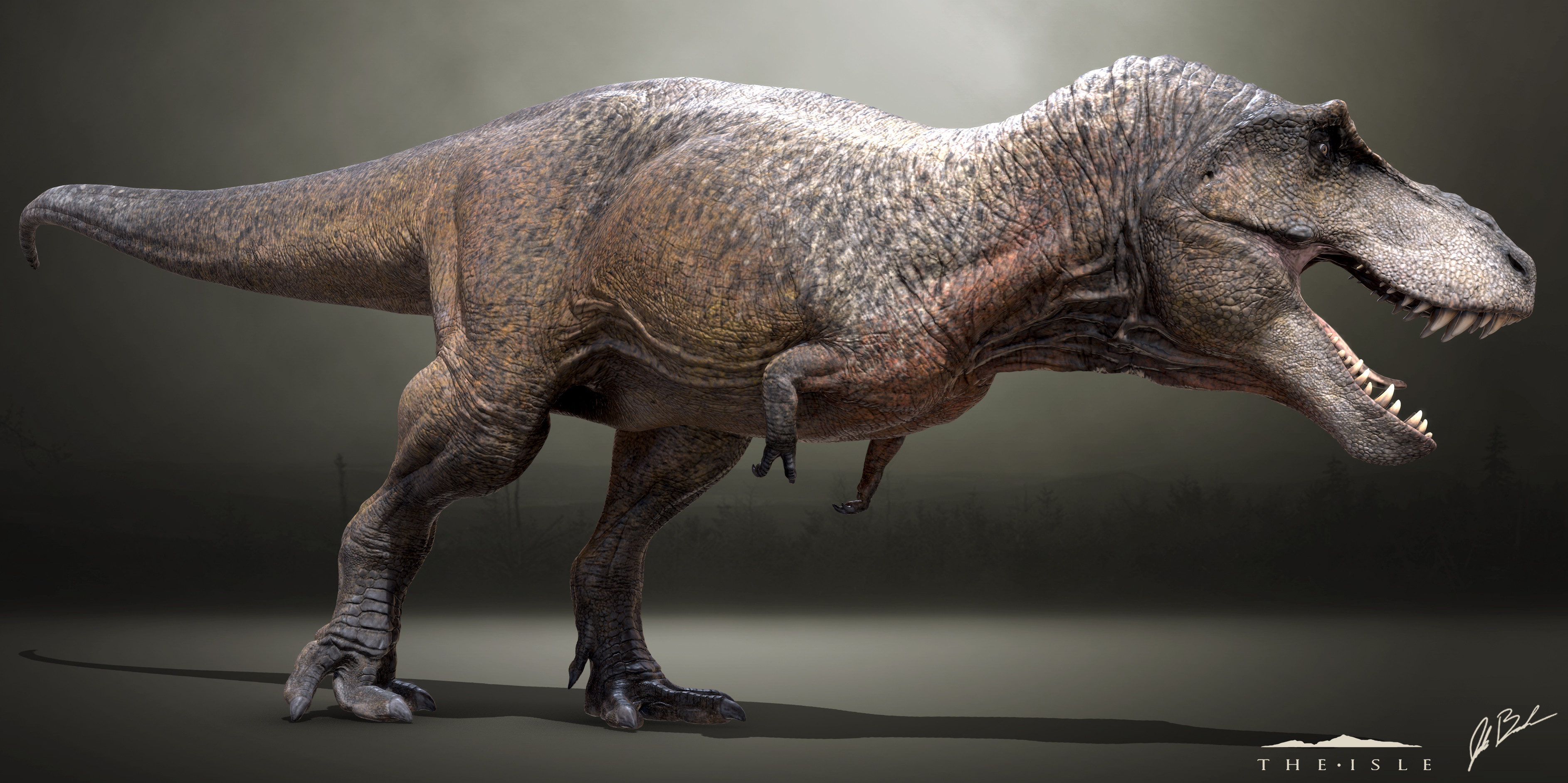 Adult Tyrannosaurus beauty shot