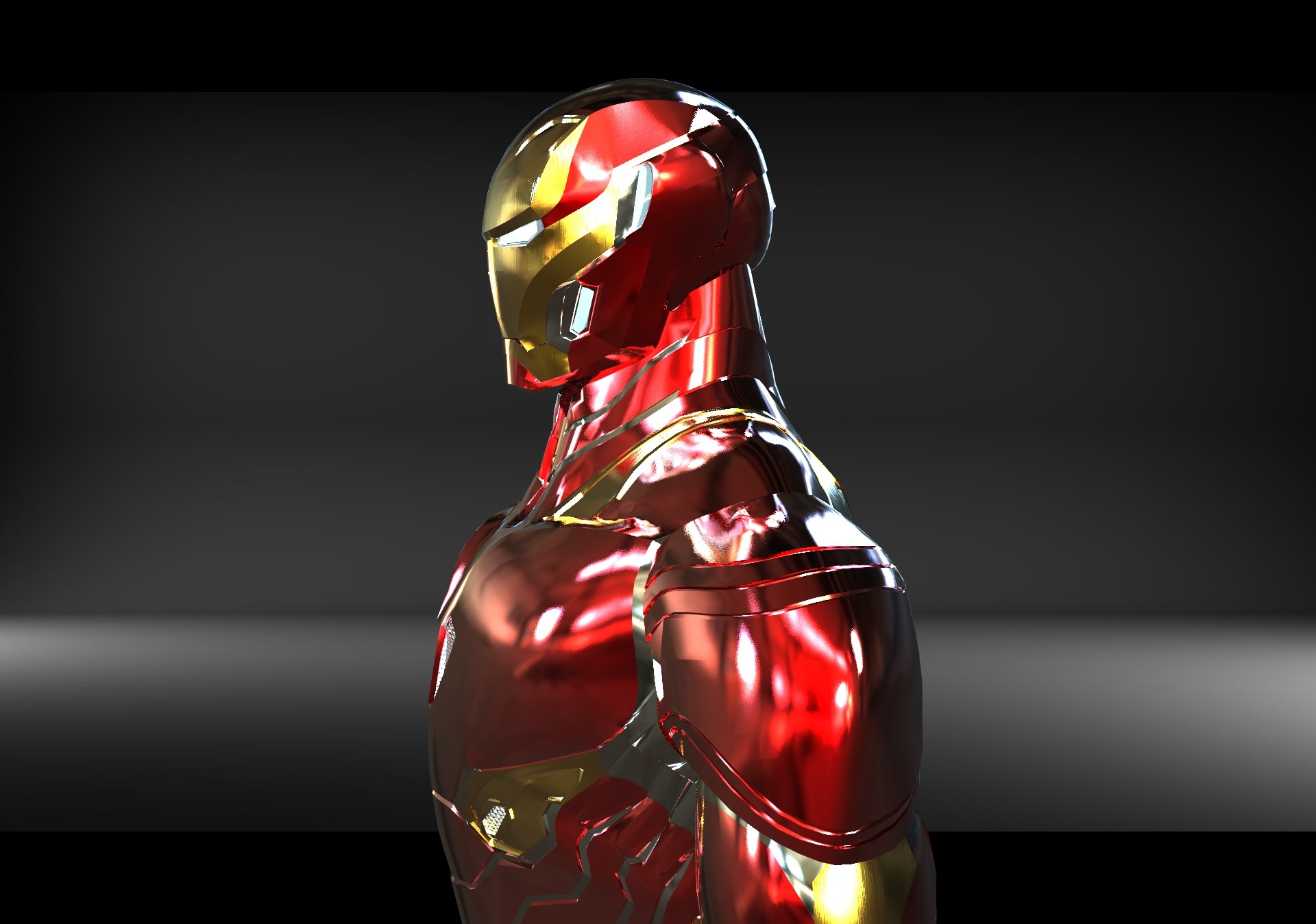 iron man mark 50 3d