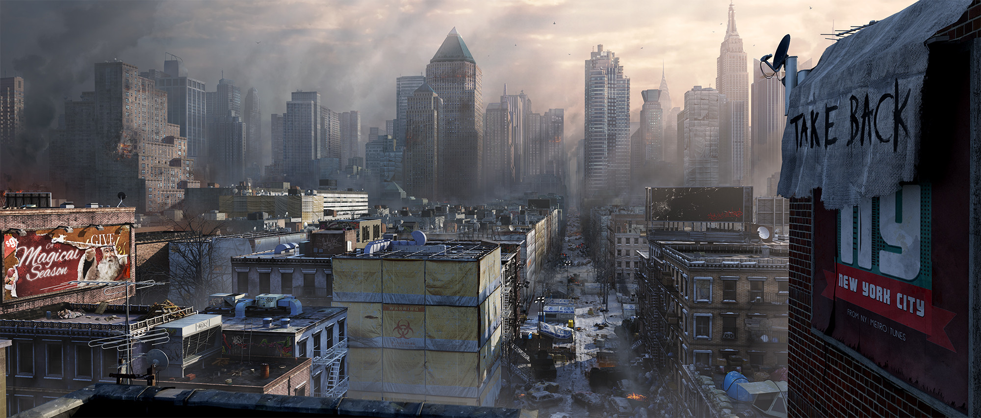 'The Division' : Matte Painting