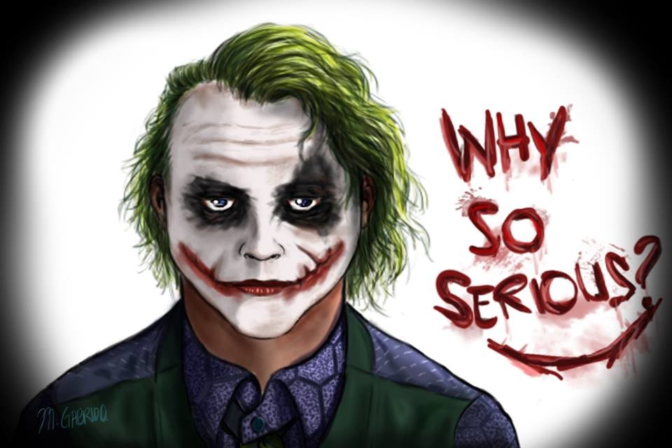 Artstation Joker From The Movie Batman The Dark Knight Mark Gabrido
