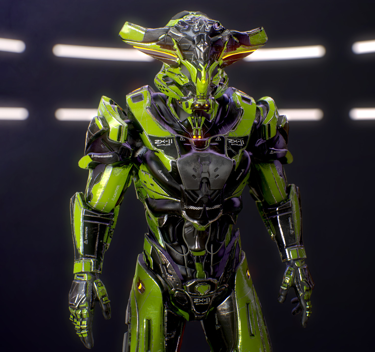 Artstation Sci Fi Armor 2 Oleg Egorov