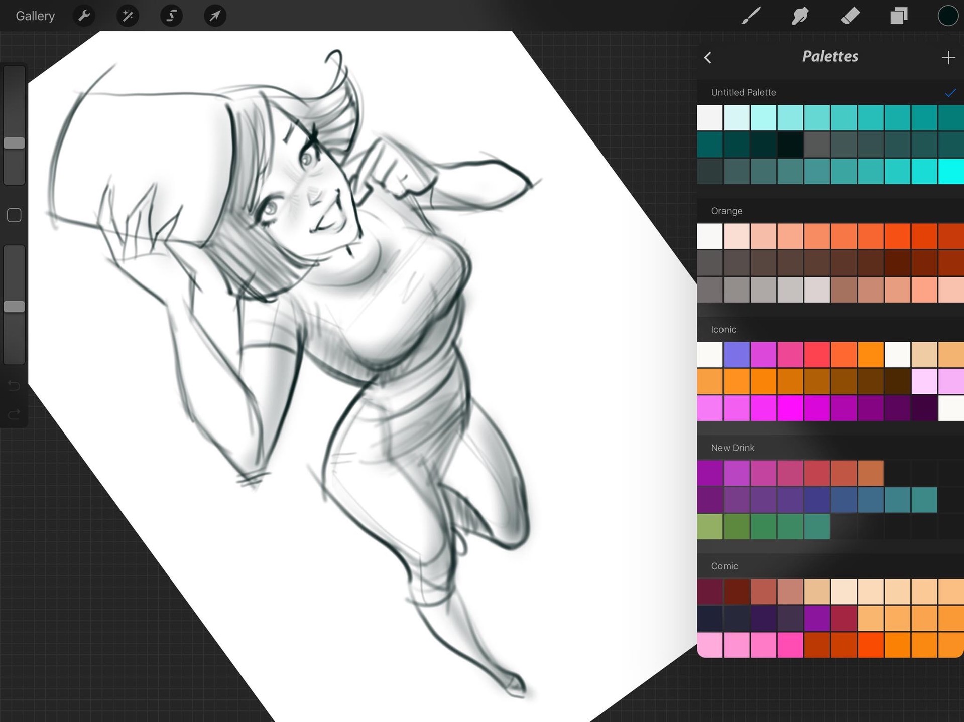 procreate sketchbook