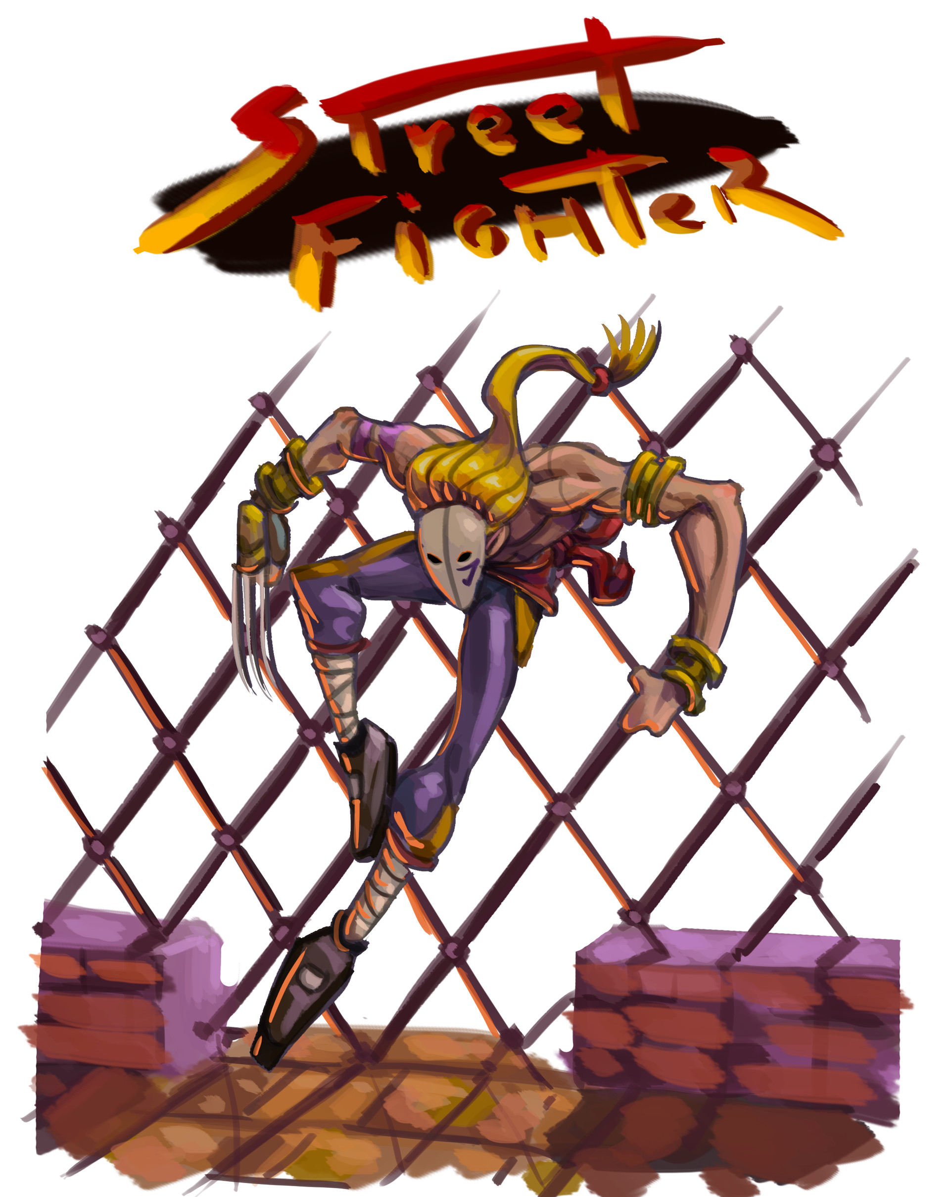 ArtStation - Vega - Fan art, Alan Santana Chaves