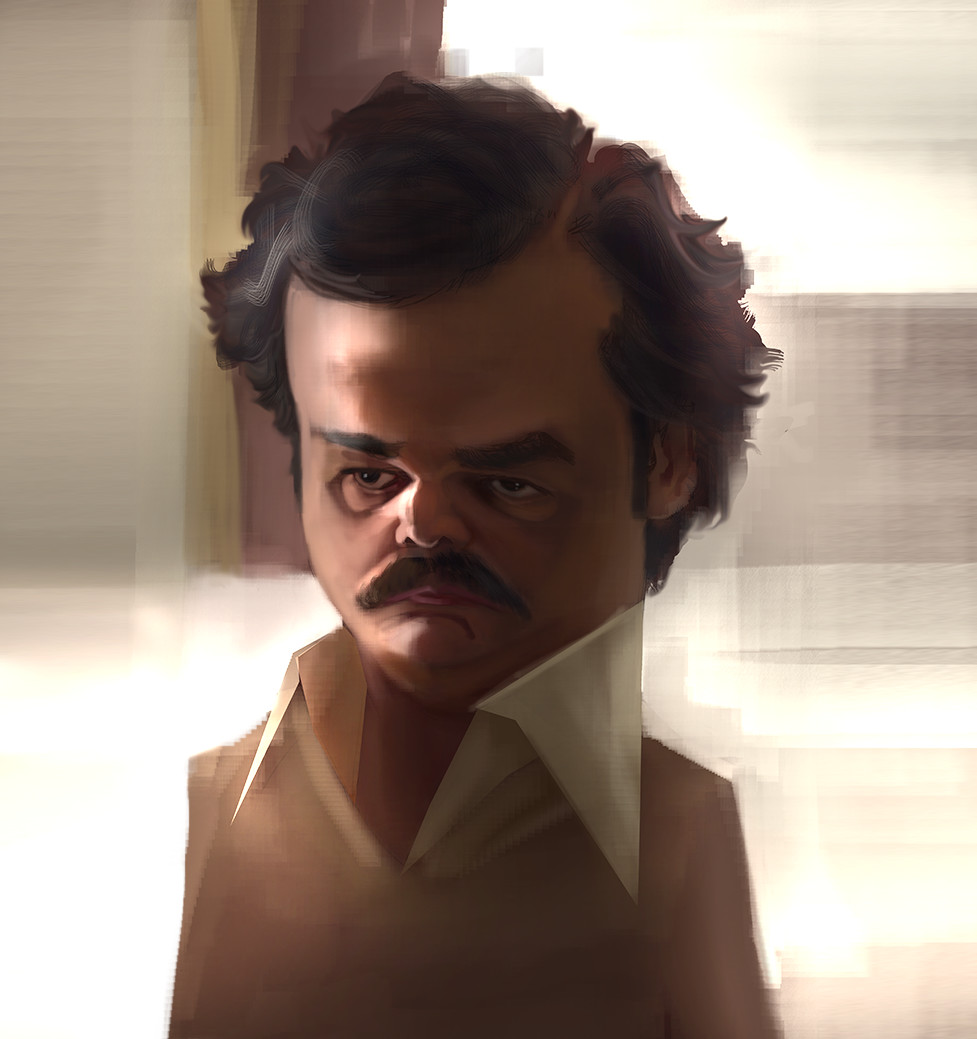 Artstation Escobar Wagner Moura Narcos Cristhian Hova