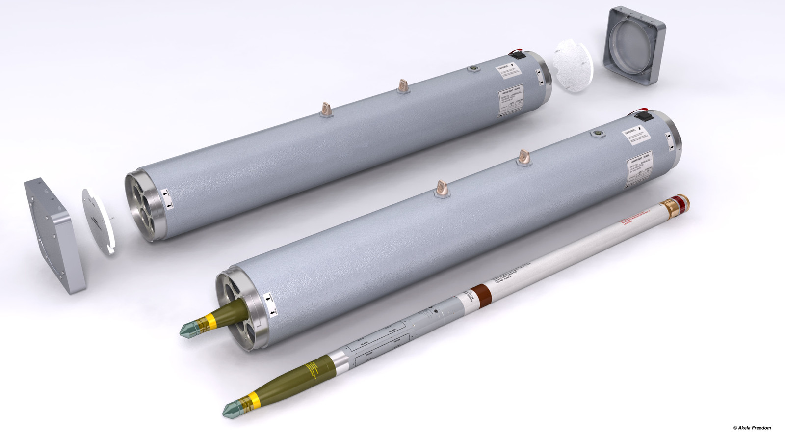 Link for purchase:
https://www.cgtrader.com/3d-models/military/rocketry/lau-68-lau-131-rockert-launchers-for-hydra-70