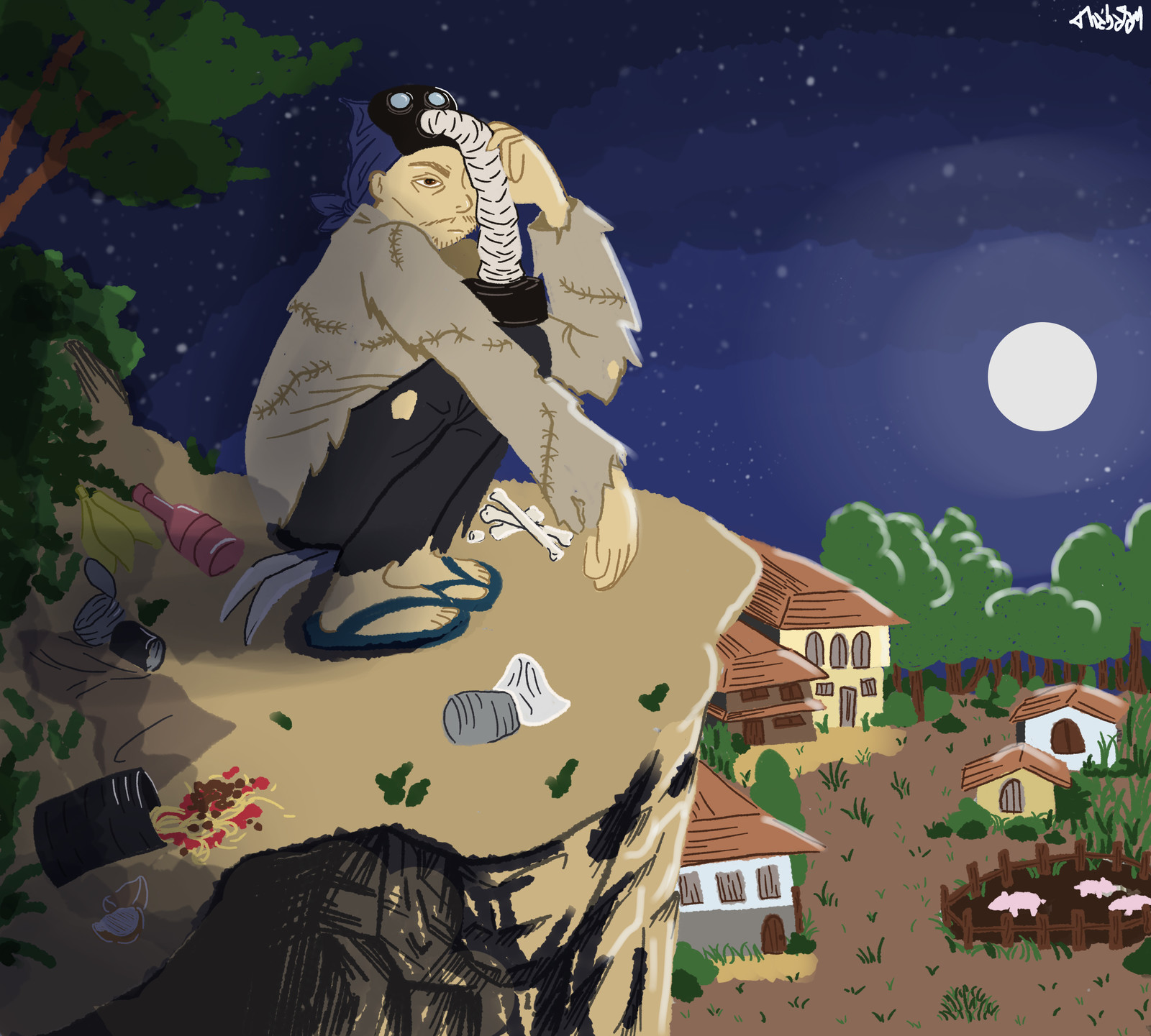 Artstation Capelobo Thabata Marinzek