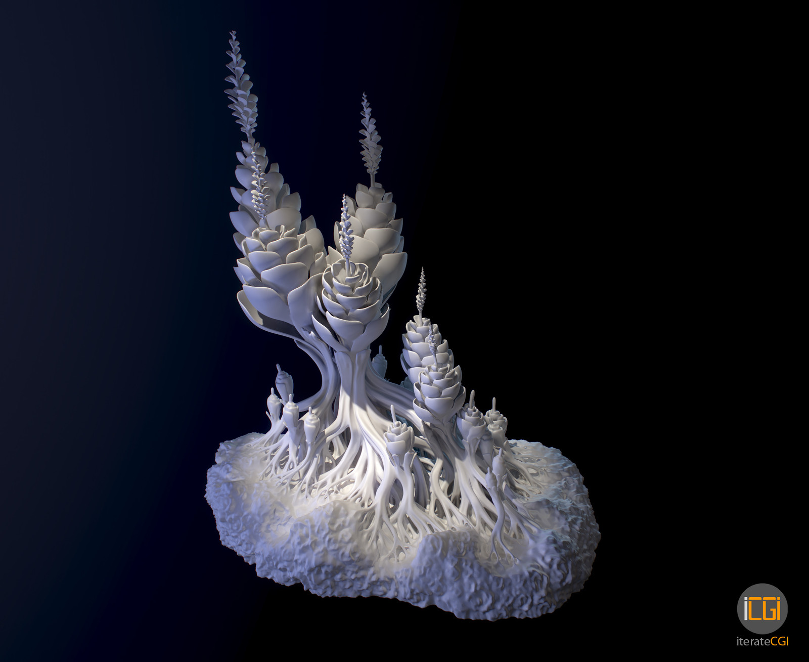Alien Plant 3D print model