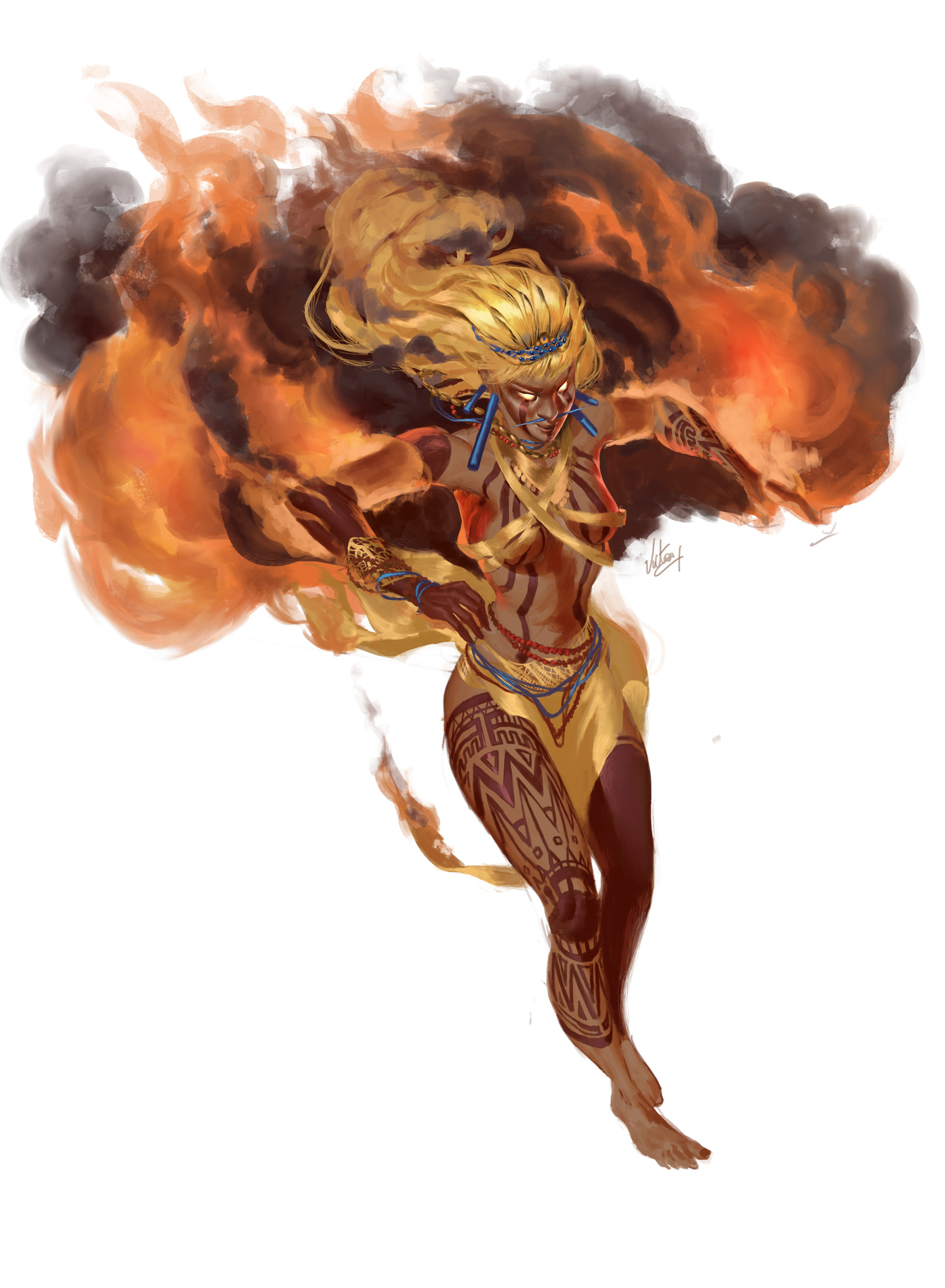 ArtStation - Mãe de Ouro - Elephant and Macaw Banner ...