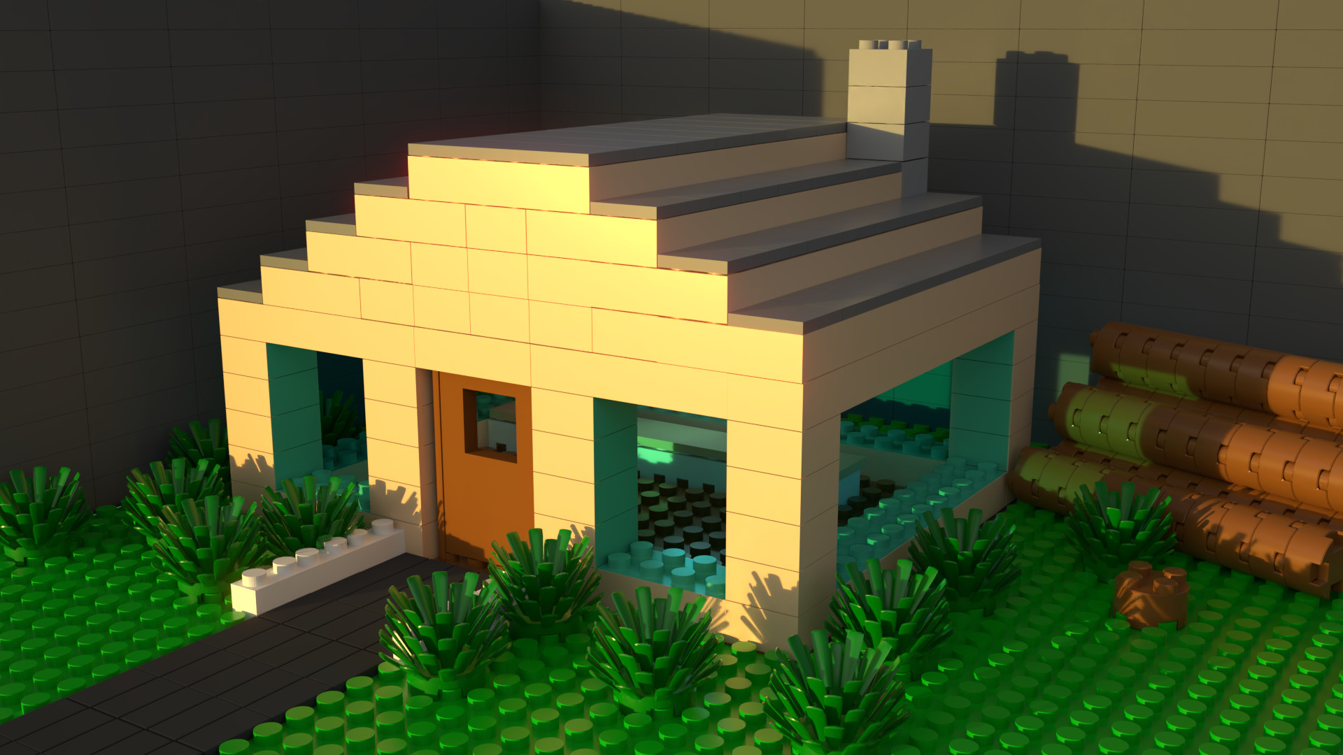 Artstation Lego House Cory Lee