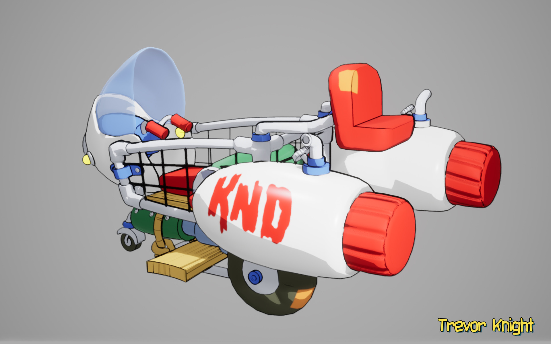 Trevor Knight Codename Kids Next Door Vehicle