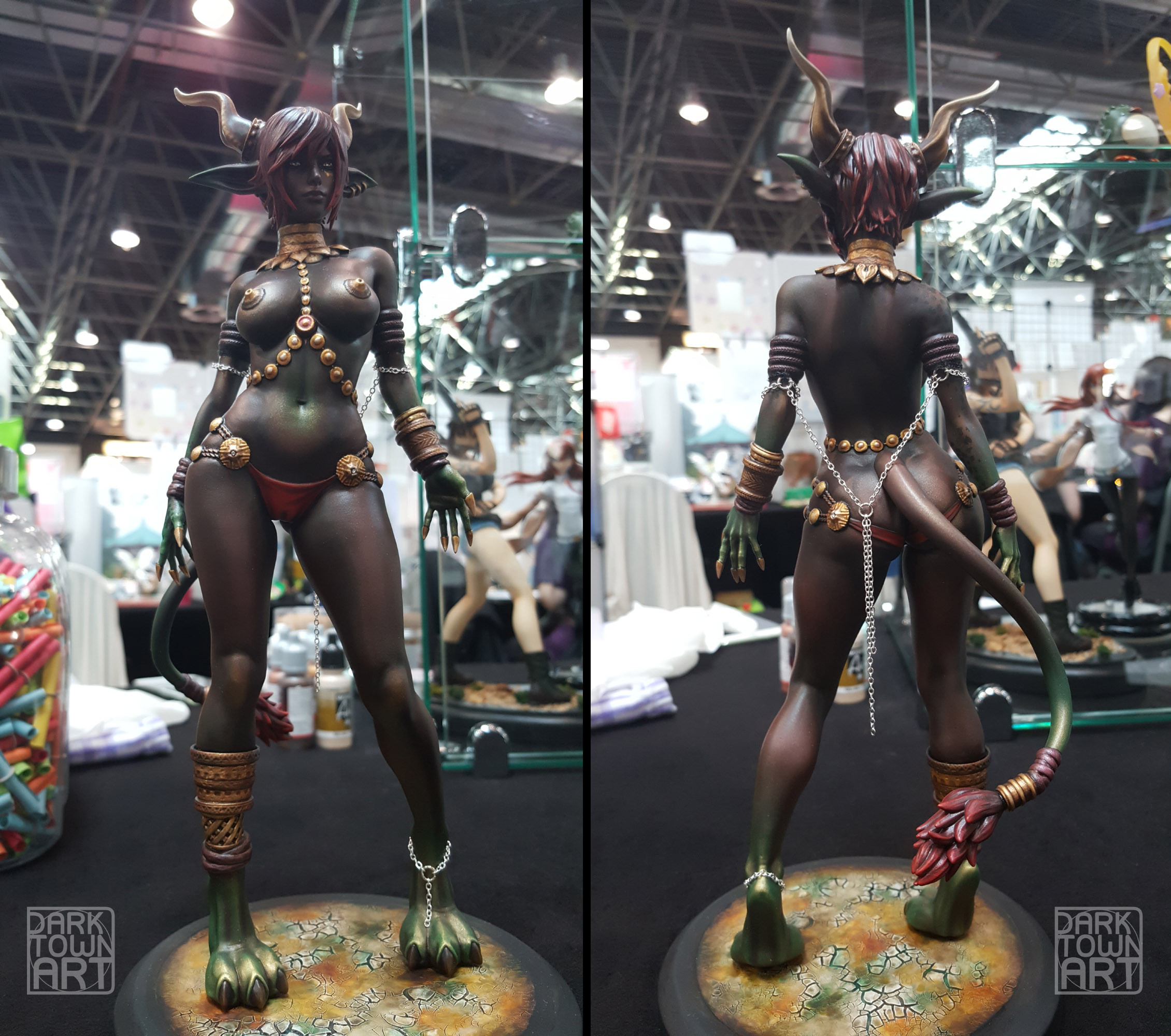 New: Mino at Dokomi Expo, Modelkit exhition area, paintjob by Livi